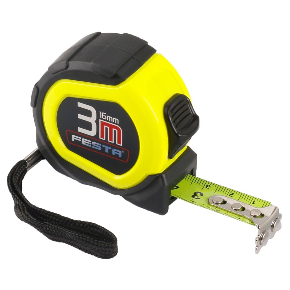 Metr svinovací MAGNETIC, 3m x 16mm, FESTA