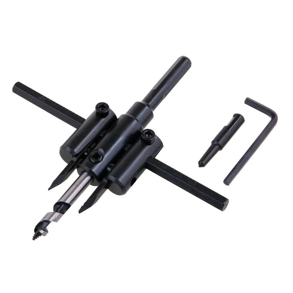 Vykružovák děr, stavitelný, 30 - 120mm, HT03-k-02, STREND PRO