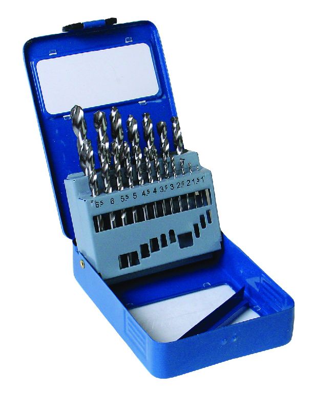 Vrtáky do kovu vybrušované, sada 19ks, pr. 1 - 10mm, HSS-G, MAGG