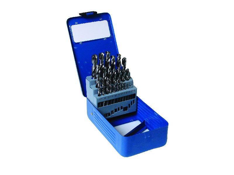 Vrtáky do kovu vybrušované, sada 25ks, pr. 1 - 13mm, HSS-G, MAGG