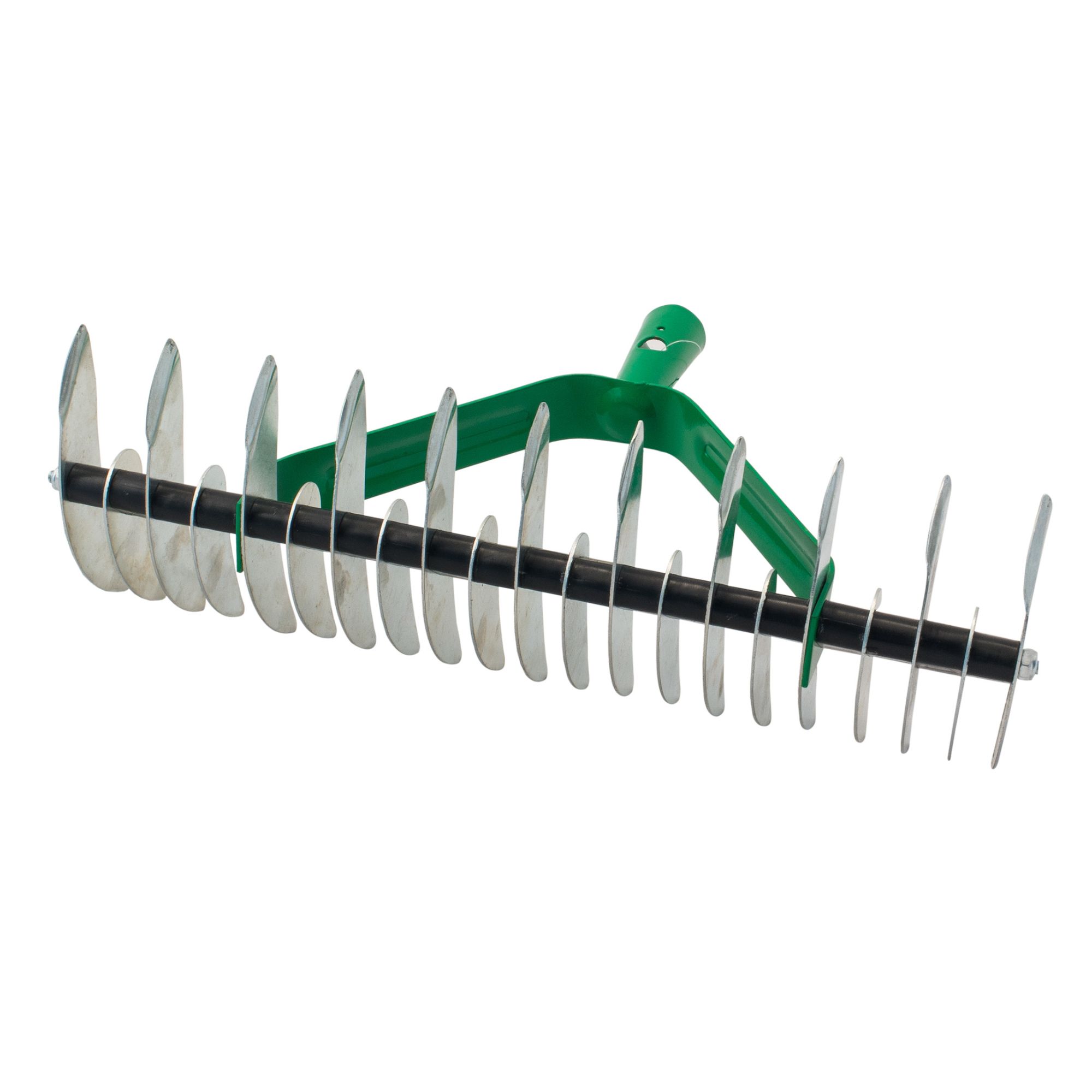 Hrábě vertikutační oboustranné, 11/21 zubů , bez násady