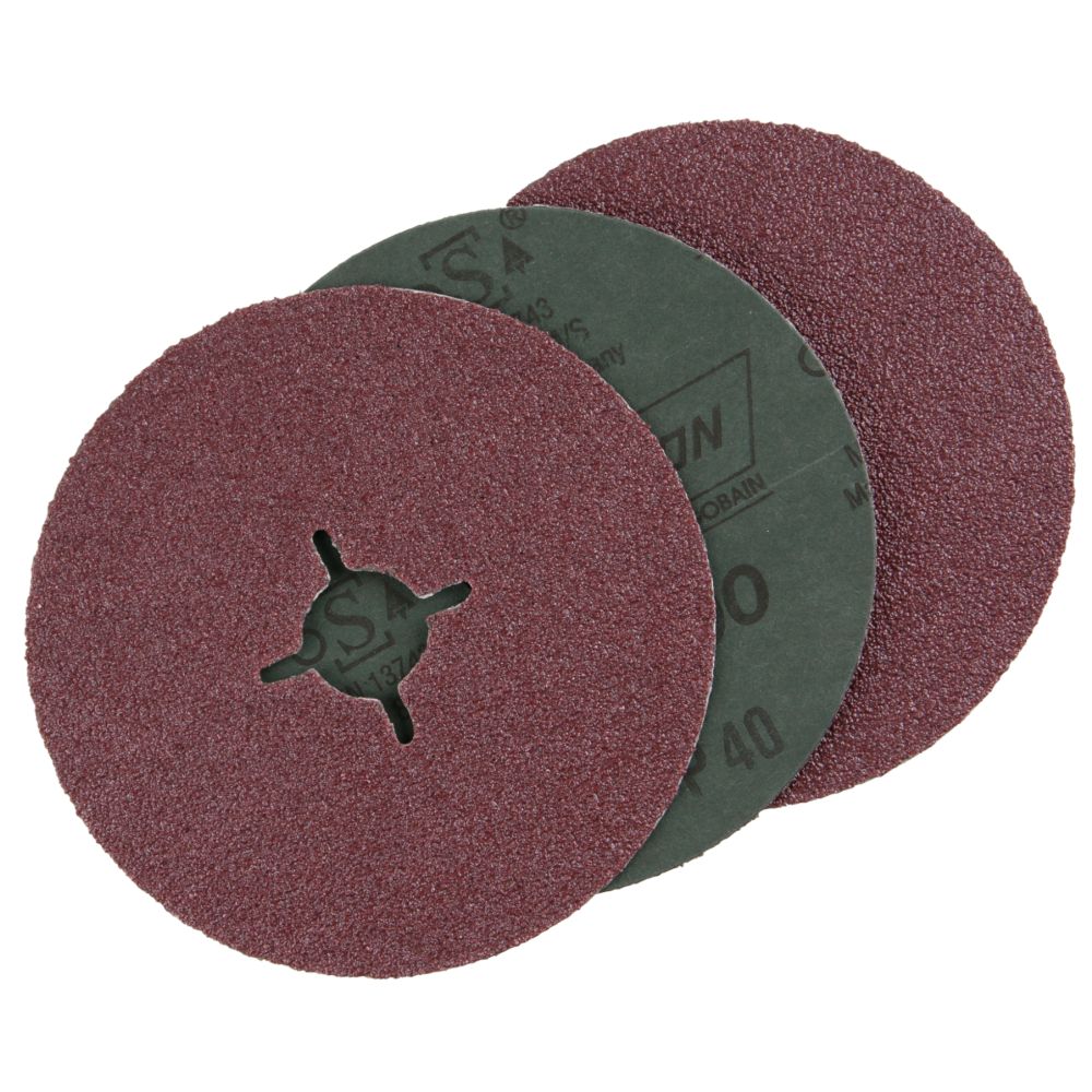 Kotouč fibrový, 125mm, P 40, sada 3ks, FESTA