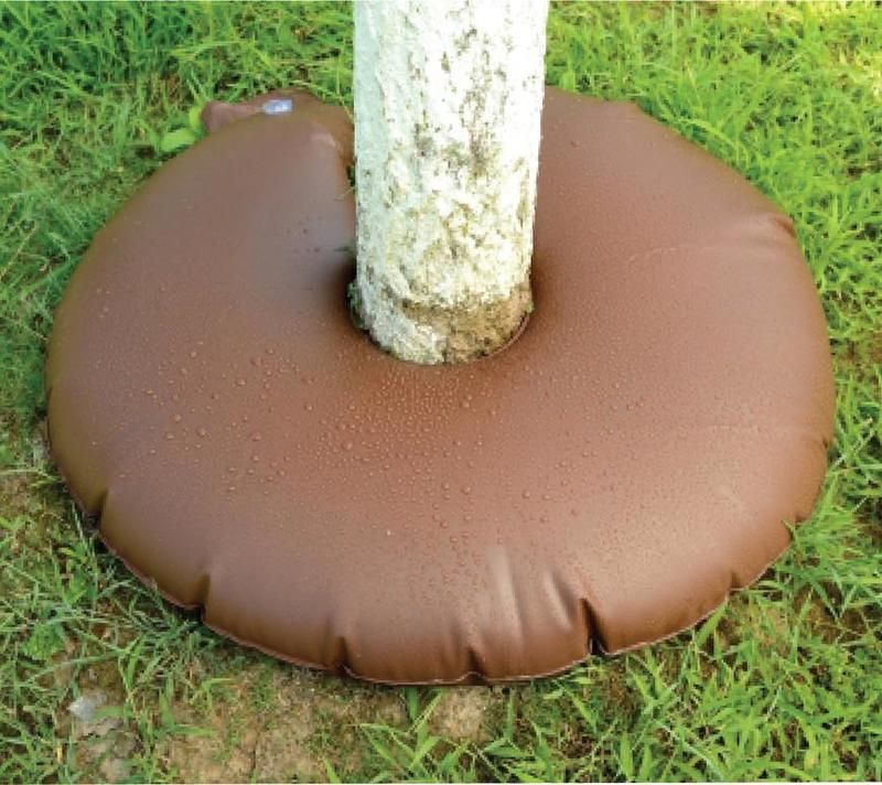 Zavlažovací vak na strom, plochý, 75L, 500g/m2, hnědý, STREND PRO