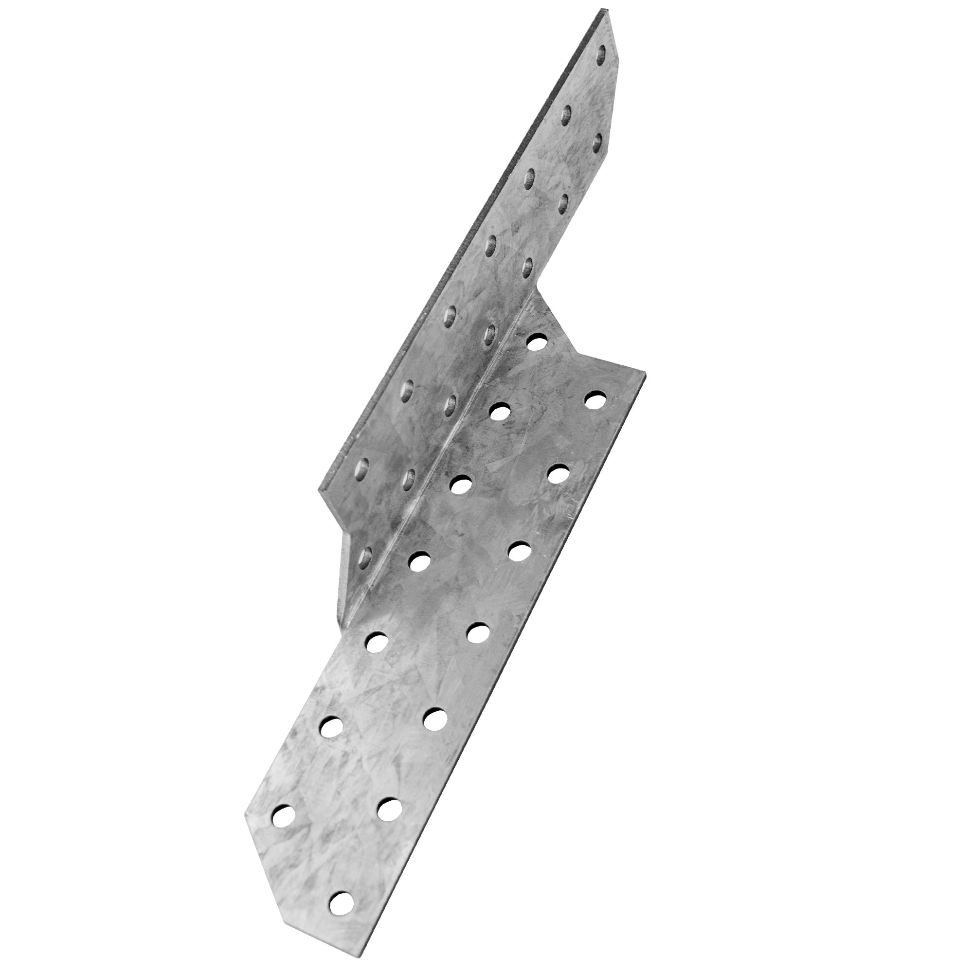 Spojka krokvová, 210x35mm, 2,0mm, pravá, ZN