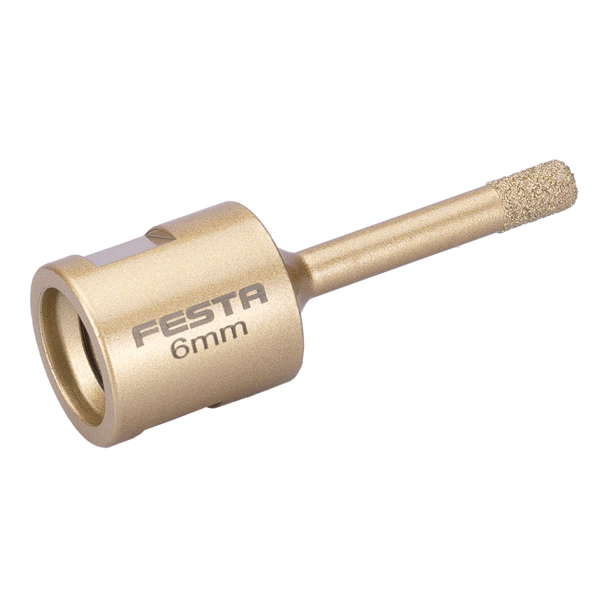 Korunka vykružovací diamantová, 6mm, M14, FESTA