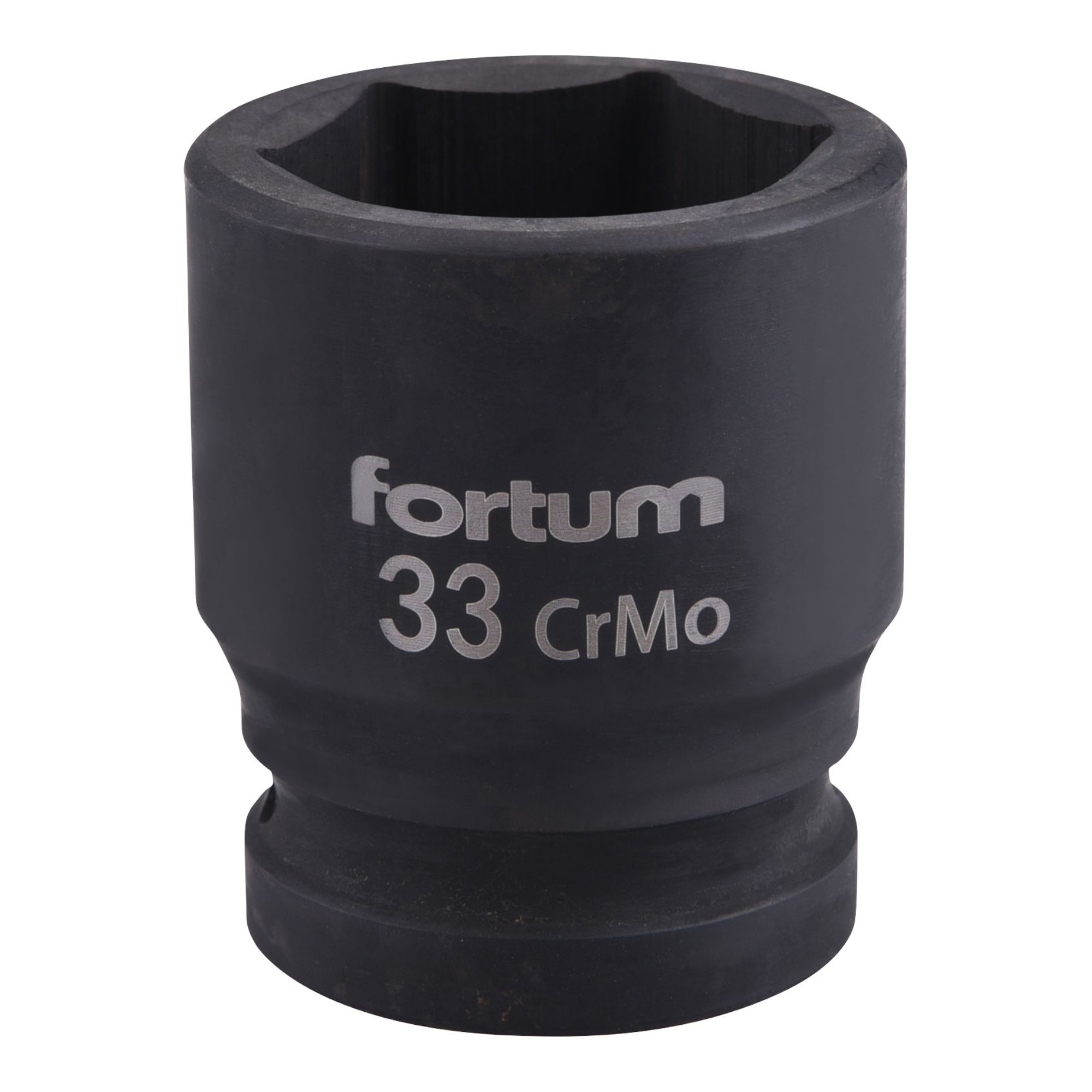 Gola hlavice rázová 3/4", 33mm, CrMoV, FORTUM