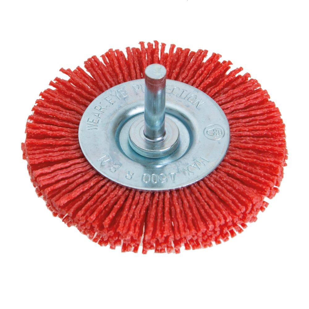 Kartáč rotační okružní, 75mm, NYLON, stopka, FESTA