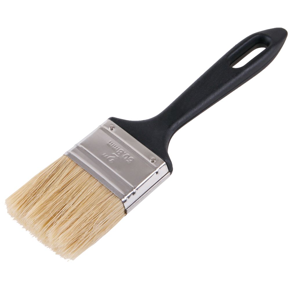 Štětec plochý, 2", plastová rukojeť