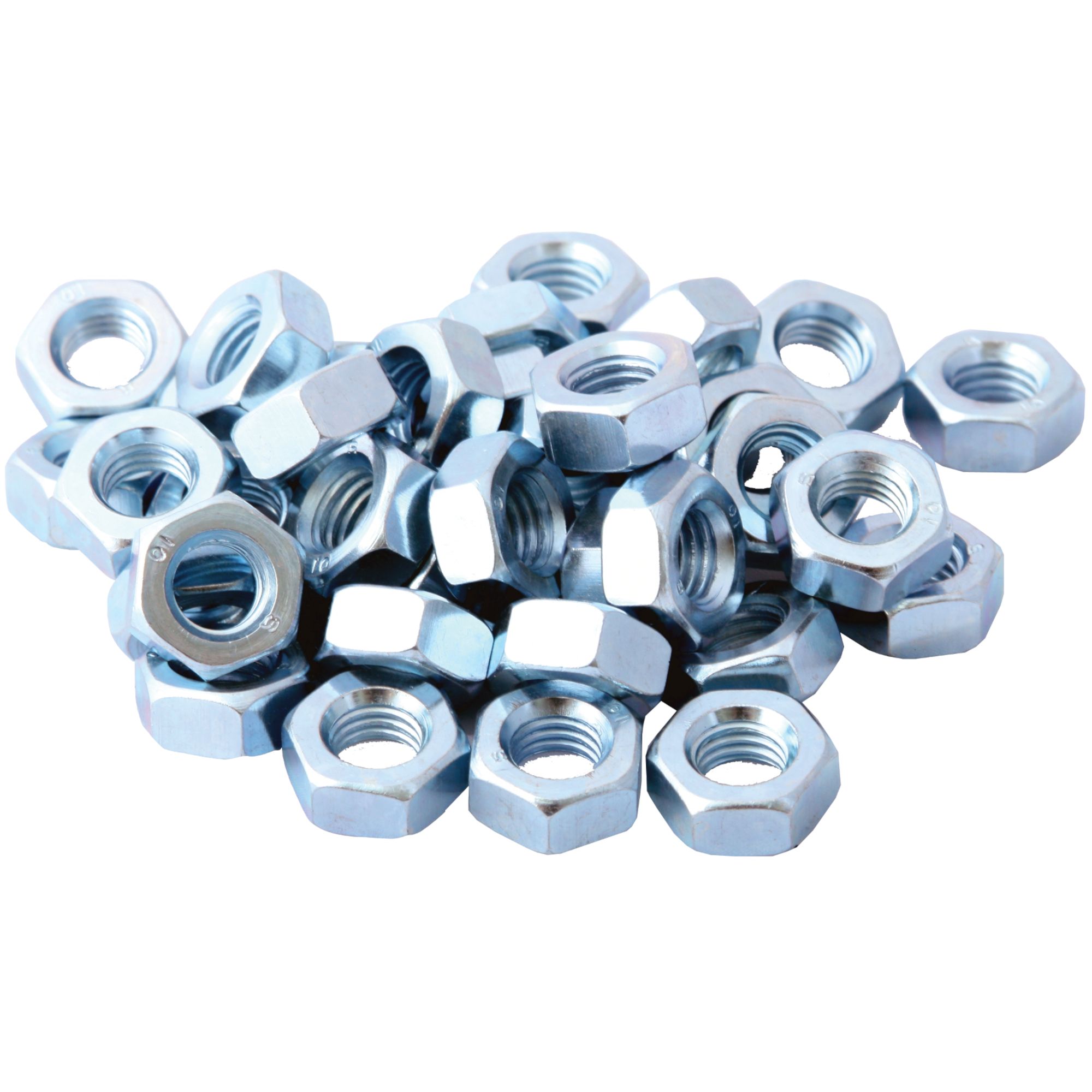 Matice šestihranná, M20, DIN 934, tř.8, ZB, blistr 8ks