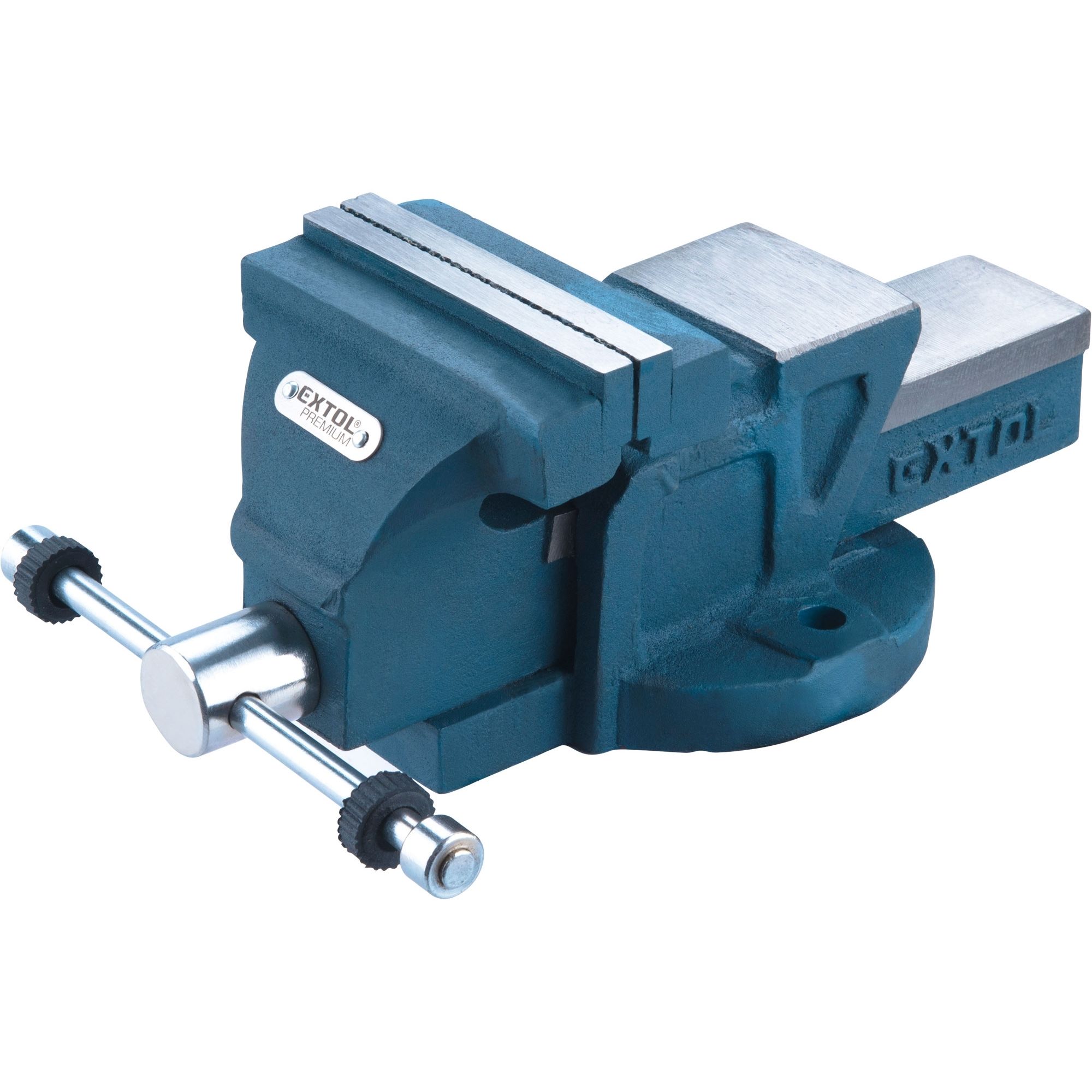 Svěrák dílenský, pevný, 100mm, EXTOL PREMIUM