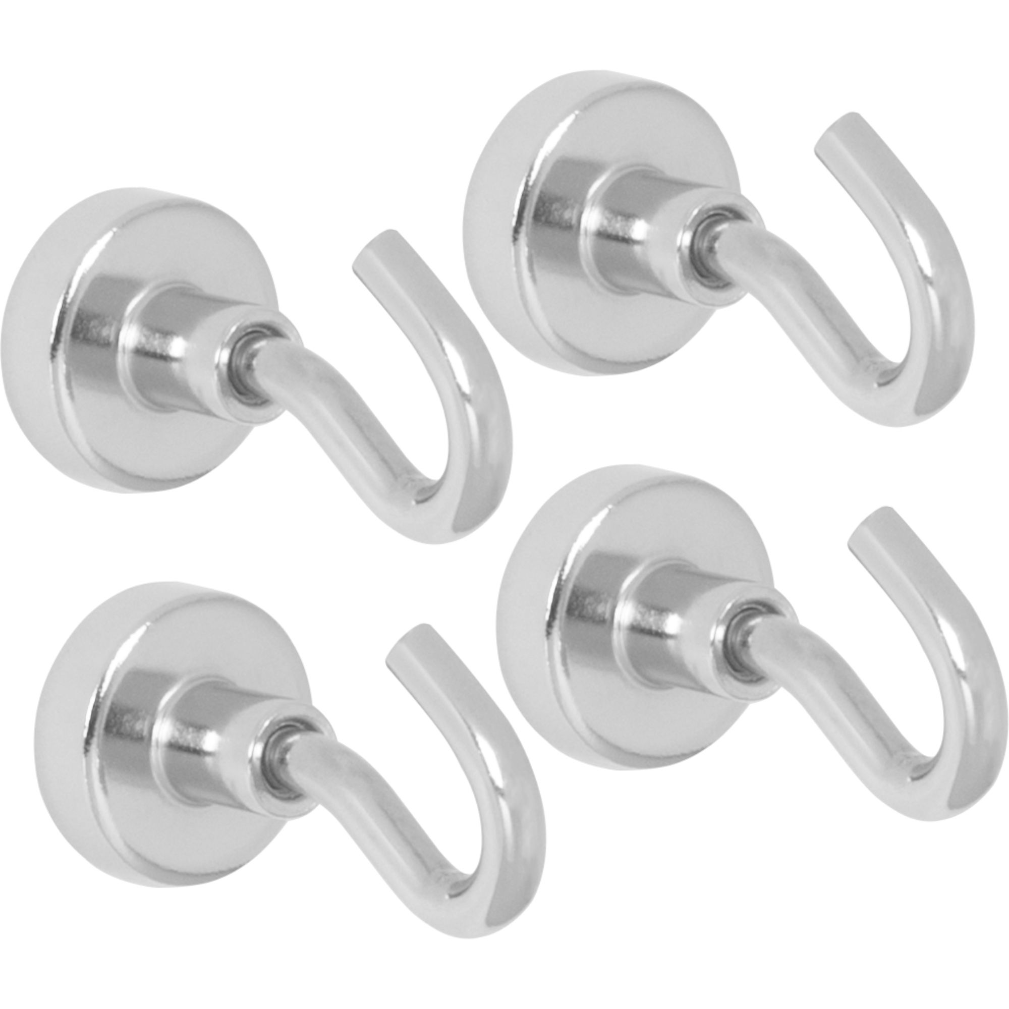 Magnet s věšákem, 16mm, max. 6kg, extra silný, bal. 4ks, STREND PRO