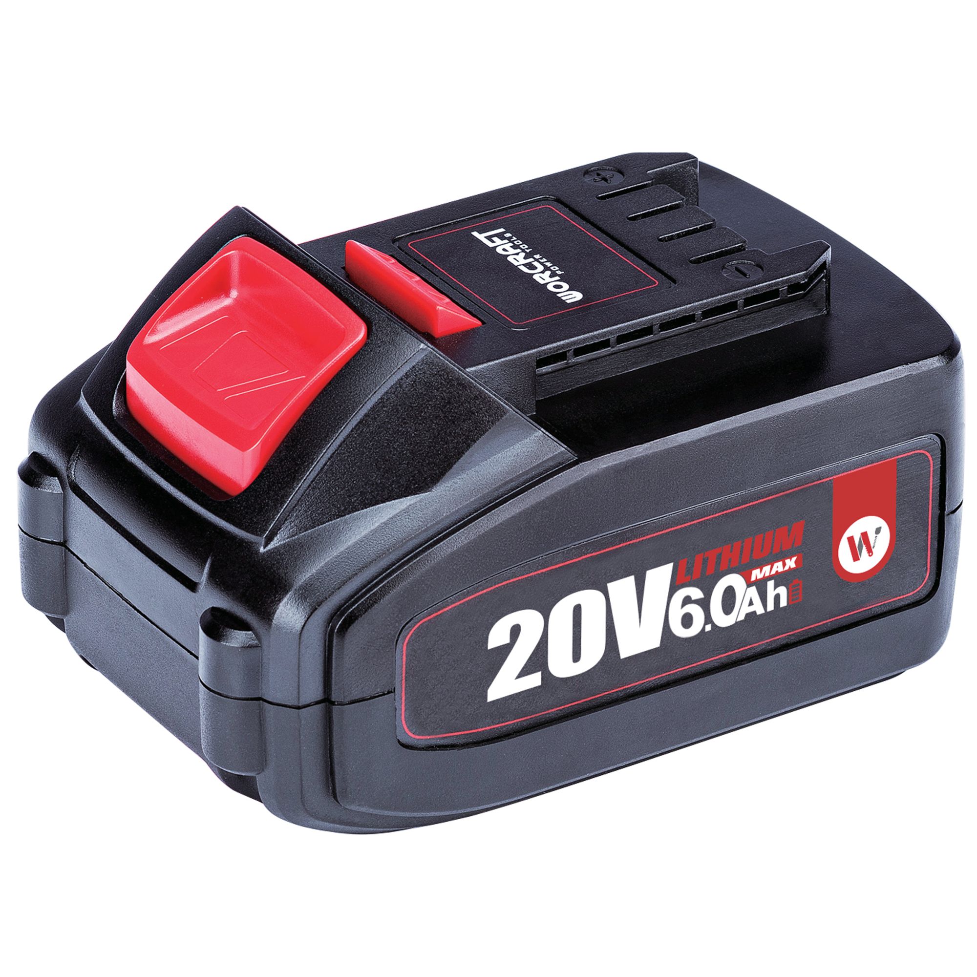 Akumulátor, 20V, 6000mAh, Li-ion, rychlonabíjení, ShareSYS, WORCRAFT CLB-20V-6.0HC