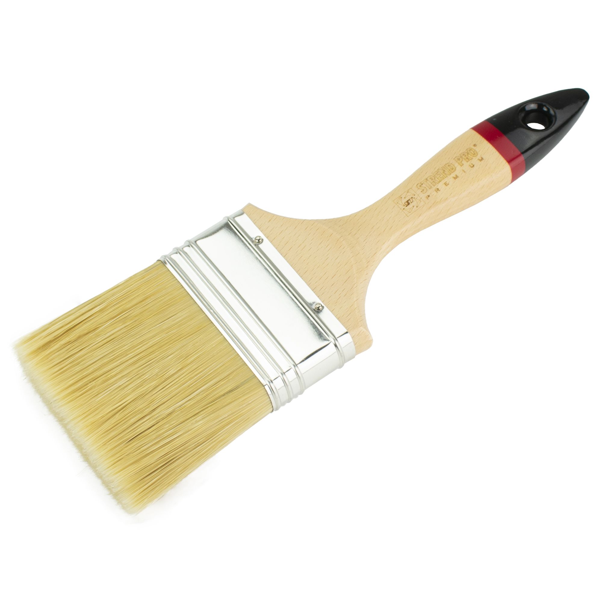 Štětec plochý, 3", dřevěná rukojeť, MASTER, STREND PRO Premium