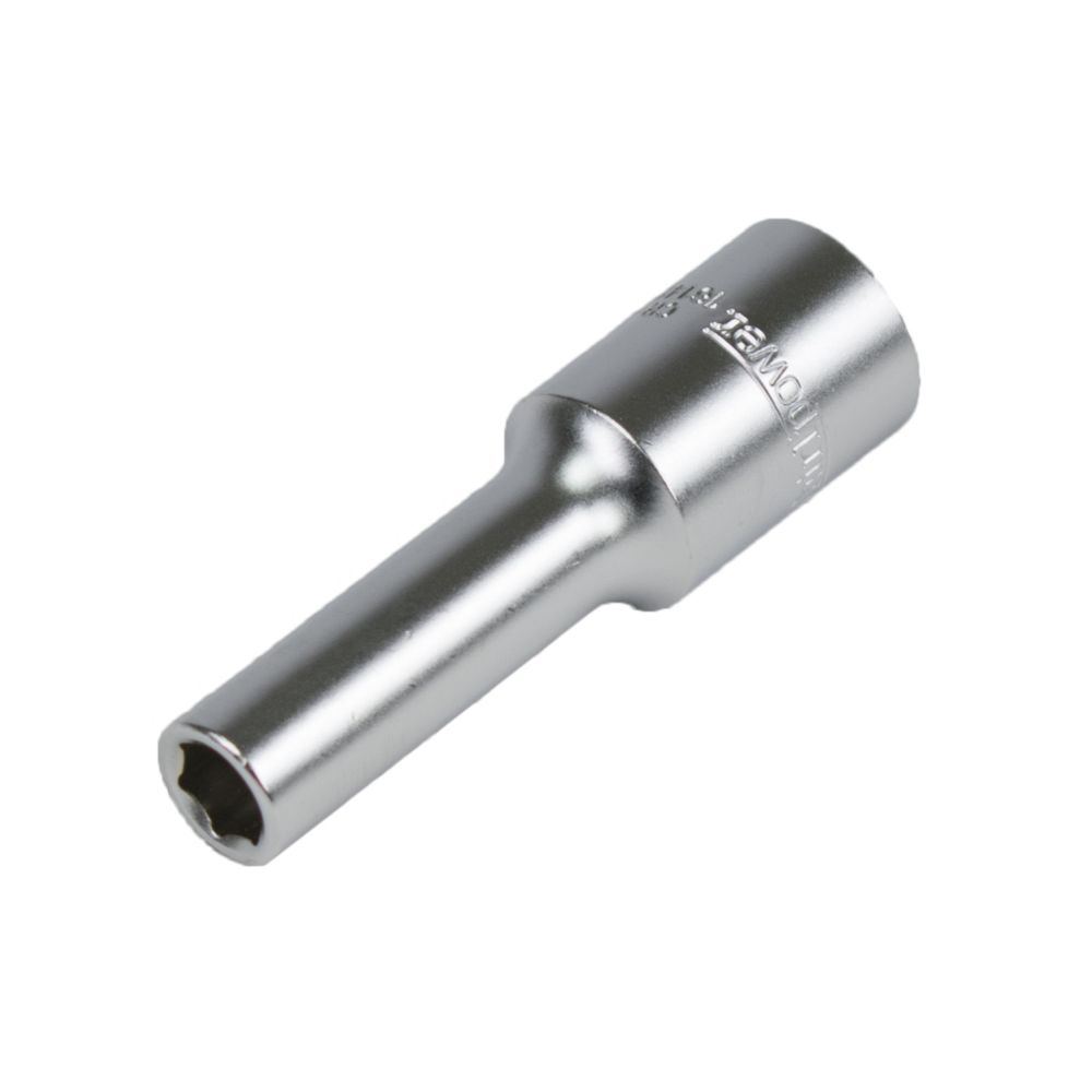 Gola hlavice 1/2", 8mm, prodloužená, CrV, WHIRLPOWER