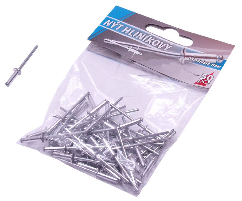 Nýt trhací AL, rozměr 4,8 x 6mm, balení 50ks