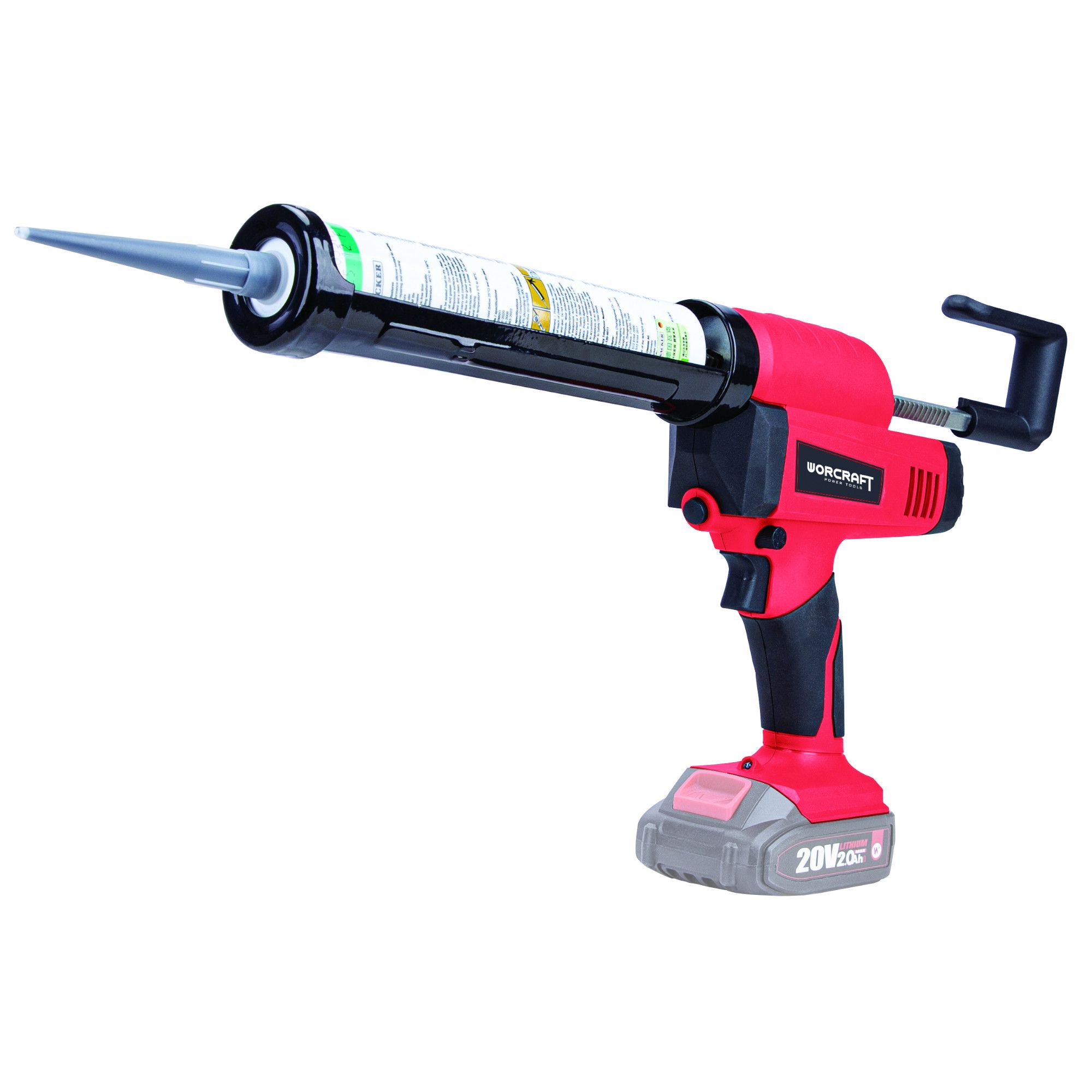 AKU vytlačovací pistole na kartuše, 20V Li-Ion, ShareSYS, WORCRAFT CCG-S20LiA