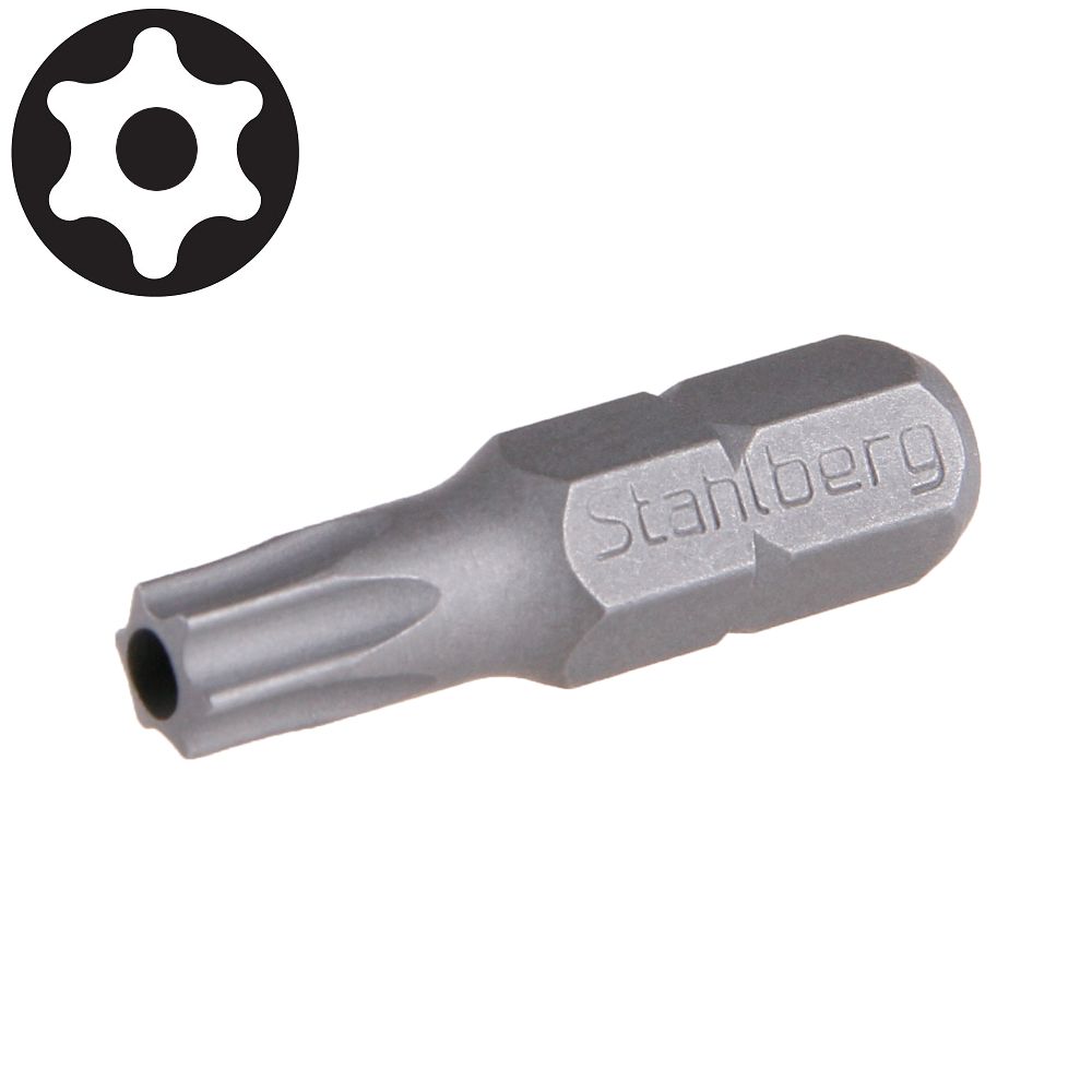 Bit TORX s dírkou, TTa 15, 25mm, S2, STAHLBERG