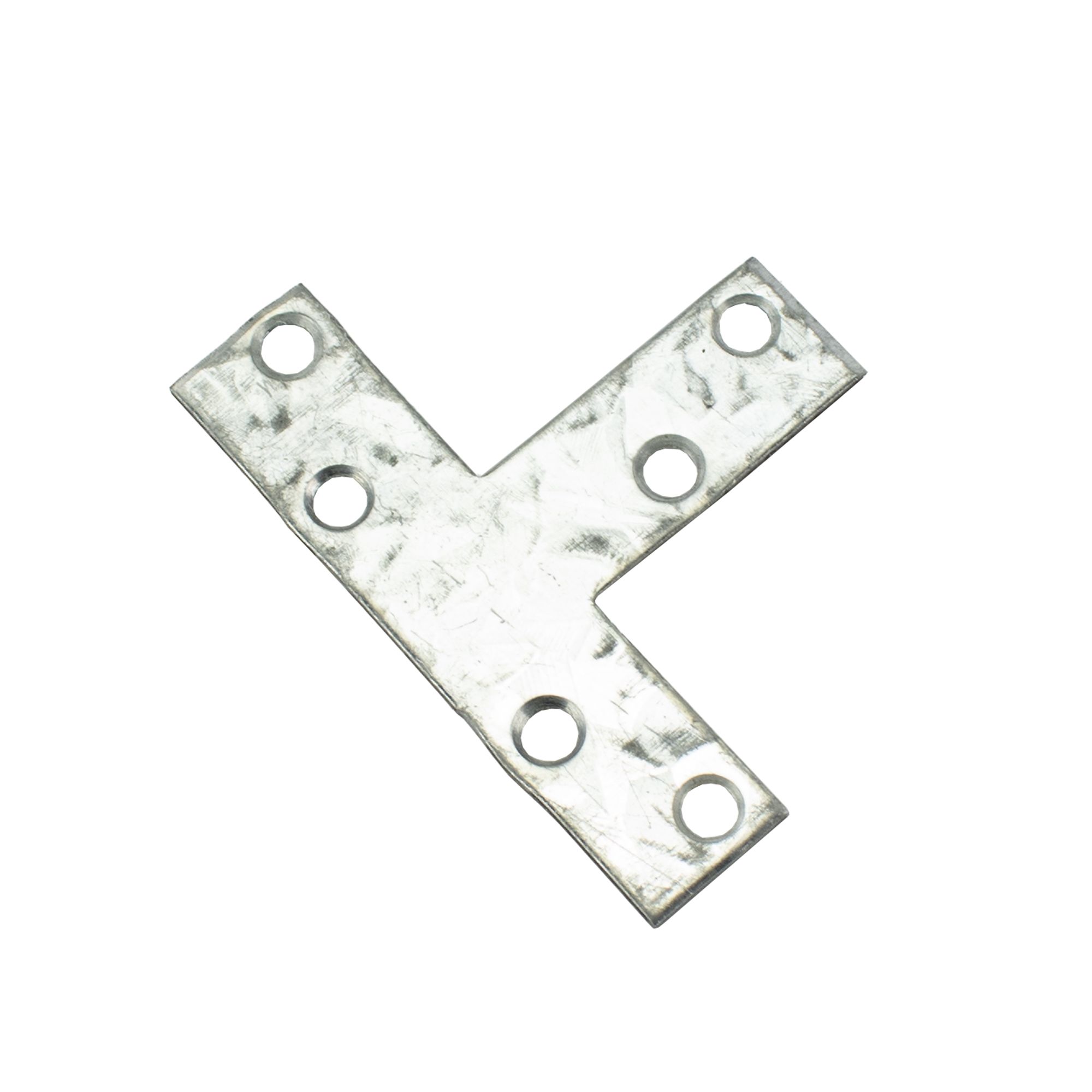 Plech spojovací, tvar T, 70x50x16mm, 2,0mm, ZN