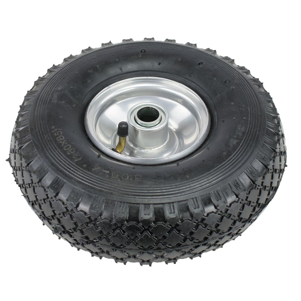 Kolo na rudl nafukovací s duší, 260x85mm (3.00-4), 136kg, kovový disk