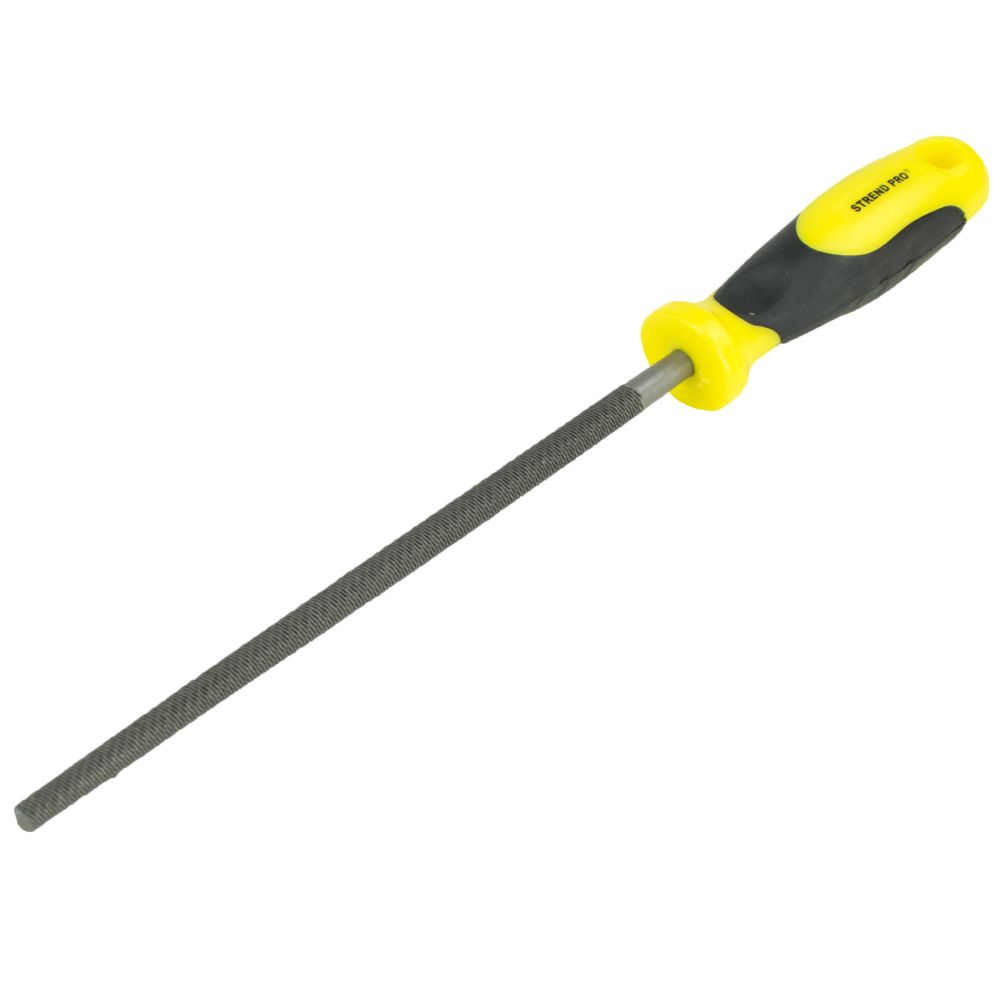 Pilník na kov, 200mm, kulatý, sek 2, STREND PRO