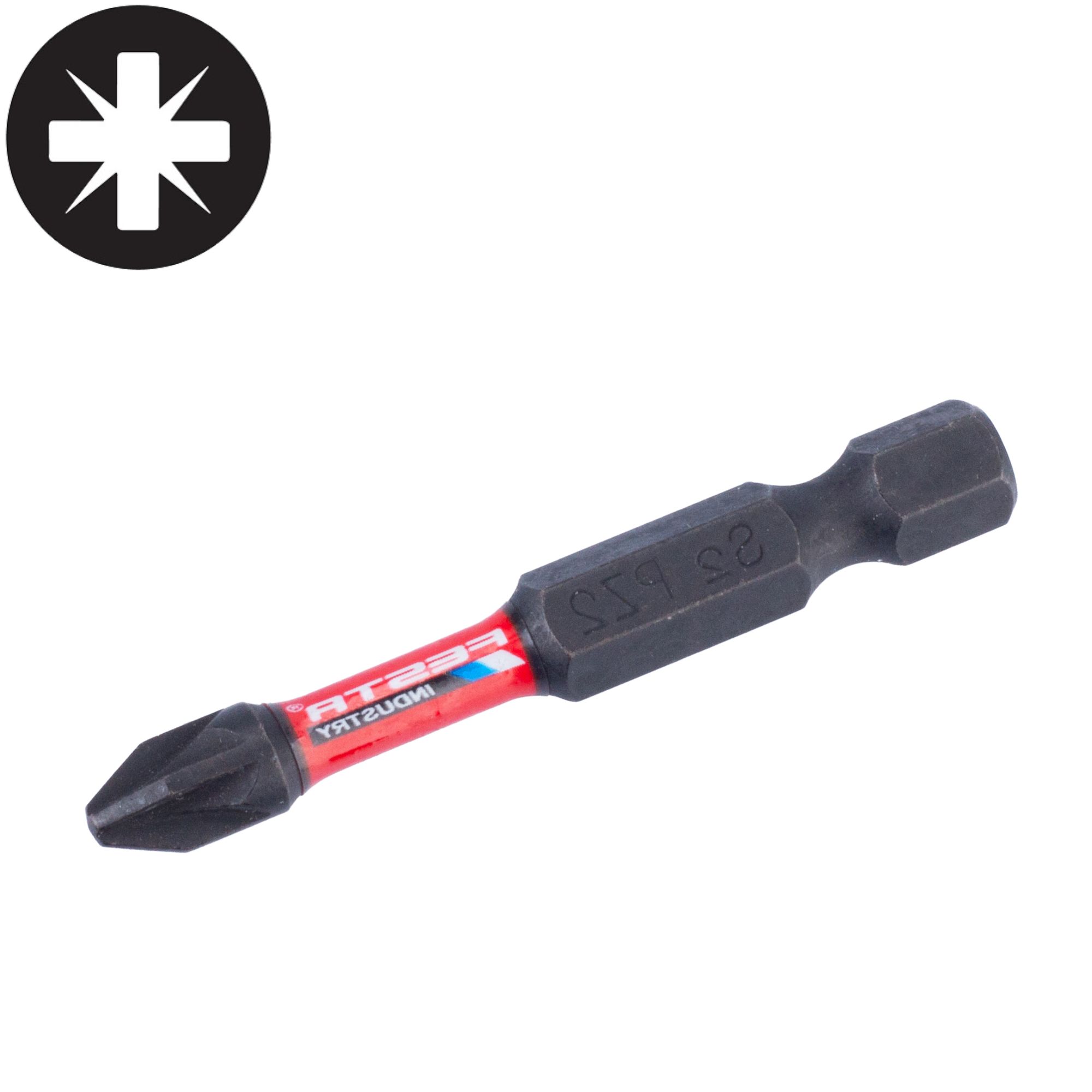 Bit torzní, PZ 2, 50mm, S2, sada 2ks, FESTA INDUSTRY