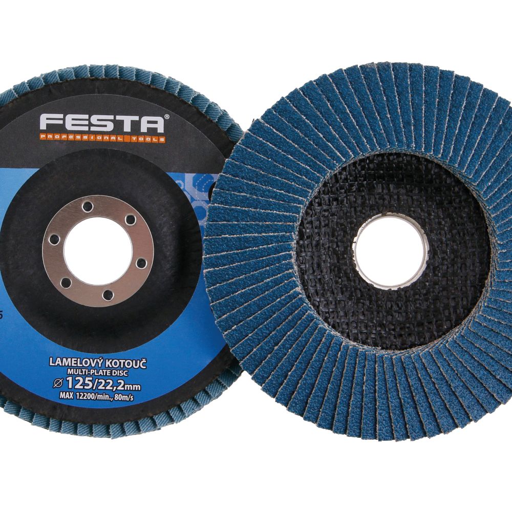 Kotouč lamelový, 125mm, P 40, FESTA