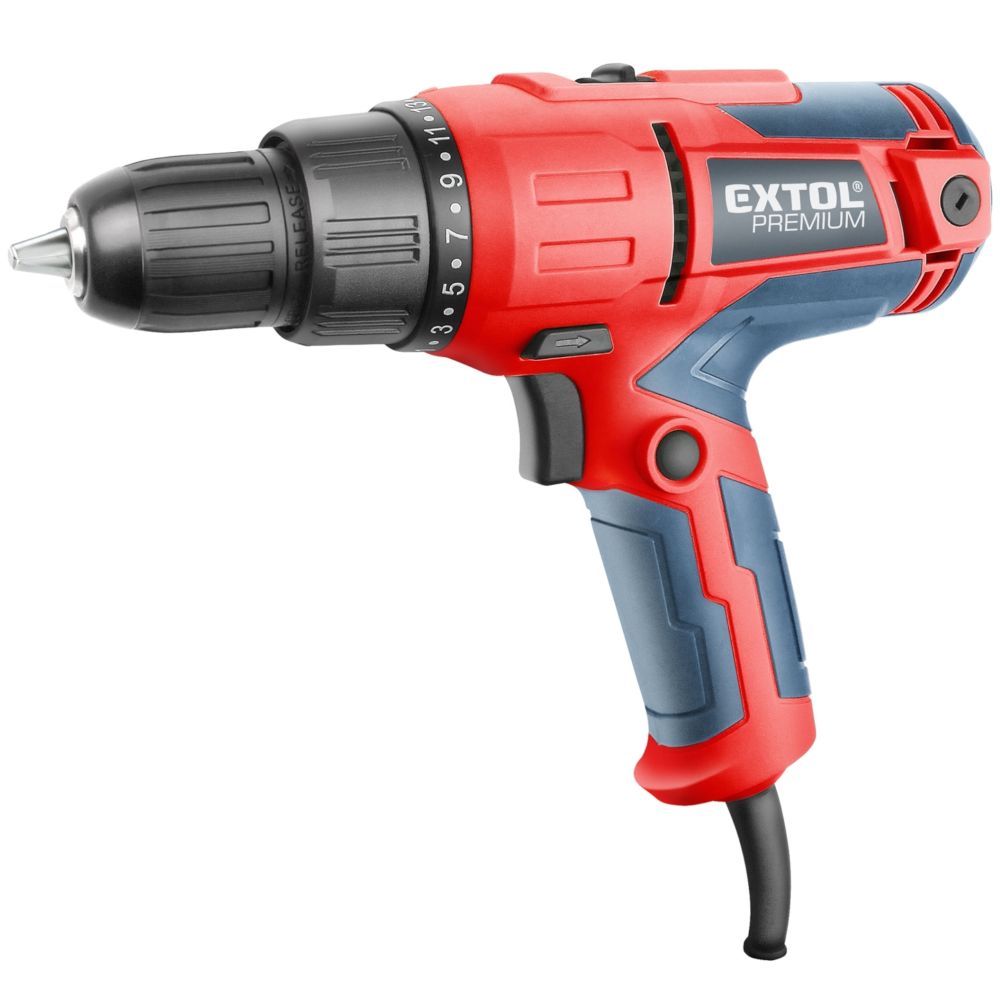 Vrtací šroubovák elektrický, 300W, 35Nm, EXTOL PREMIUM