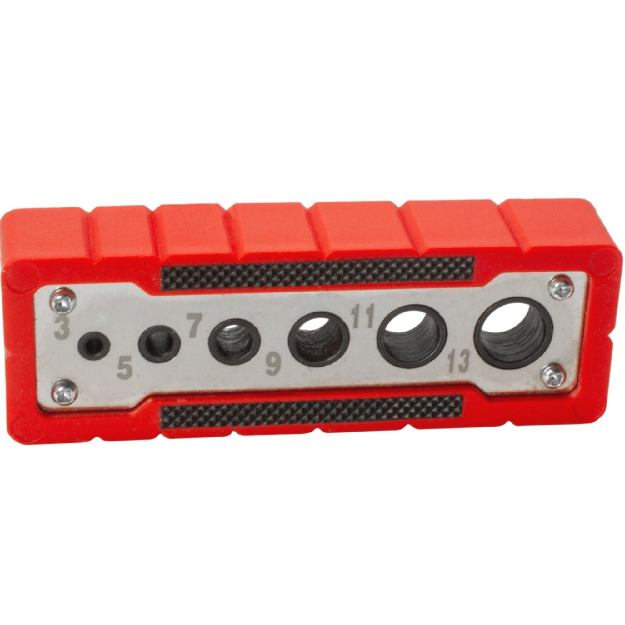 Vrtací vodící šablona, 3-5-7-9-11-13mm, EXTOL PREMIUM