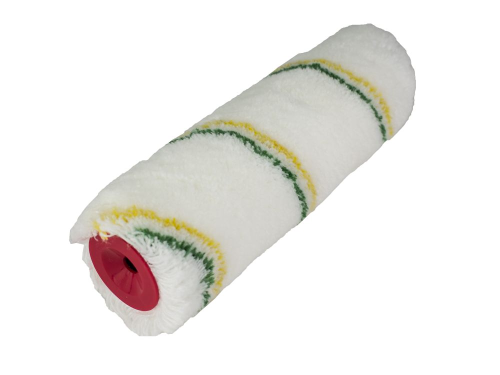 Váleček malířský PAC, 240mm, 48 × 18mm, pro držák 8mm, zeleno-žlutý, STREND PRO