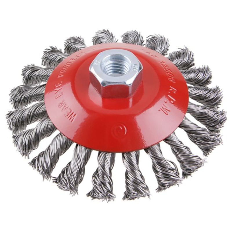 Kartáč rotační miskový, 115mm, copy, M14, FESTA