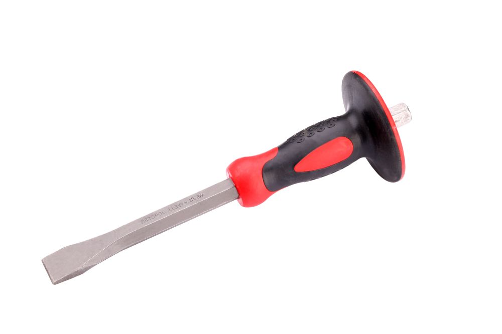 Sekáč plochý, pogumovaná rukojeť, 25x300mm, CrV, FESTA