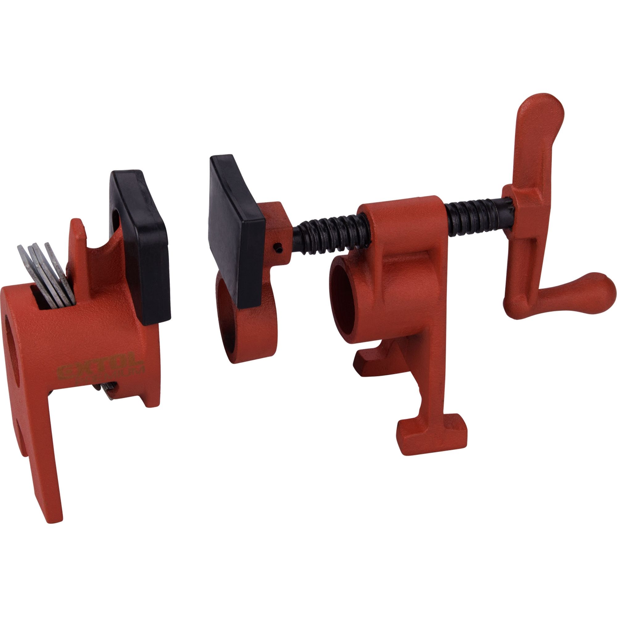 Svěrka trubková nastavitelná, 1/2", EXTOL PREMIUM