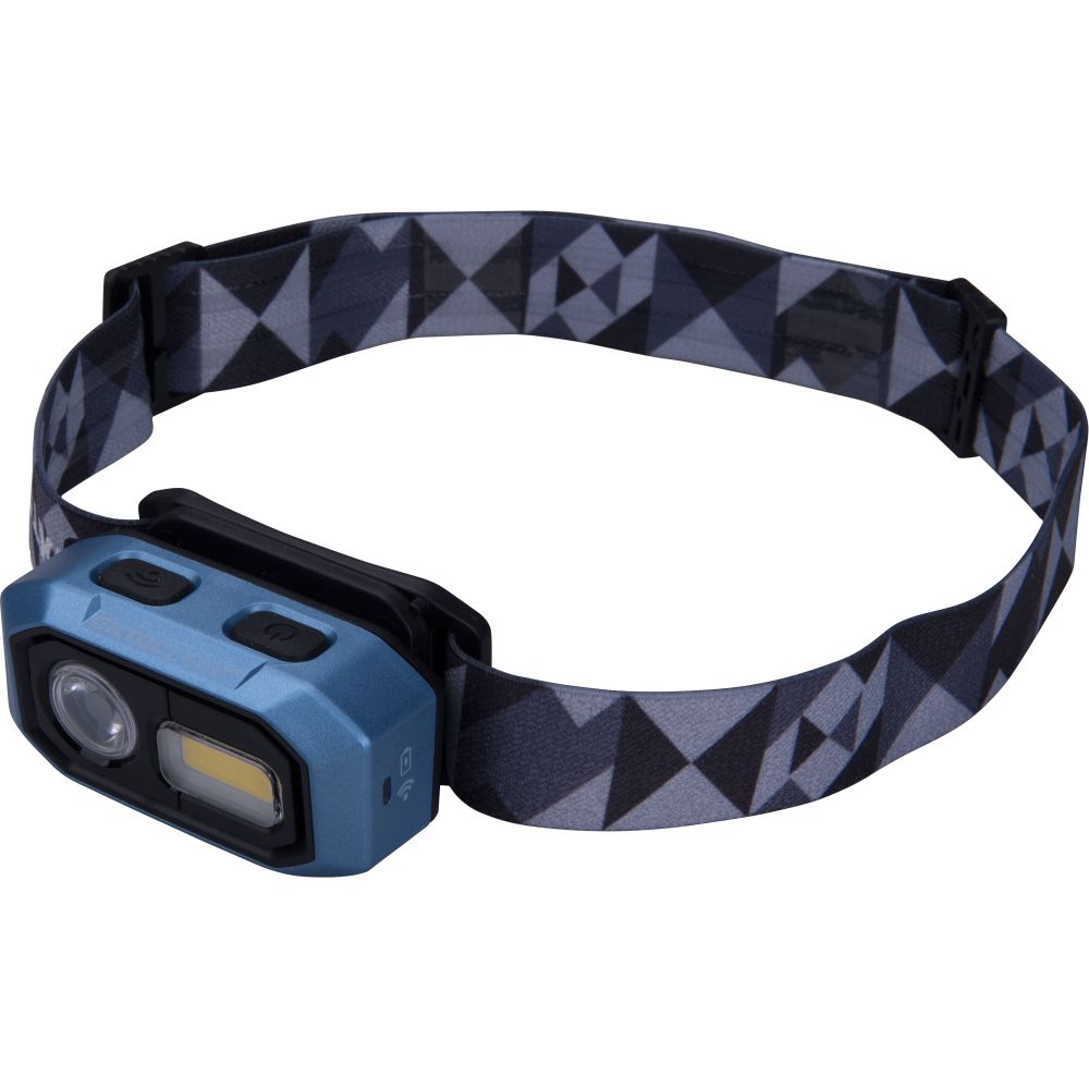 Čelovka 480lm, COB + LED, USB nabíjení, senzor, EXTOL LIGHT