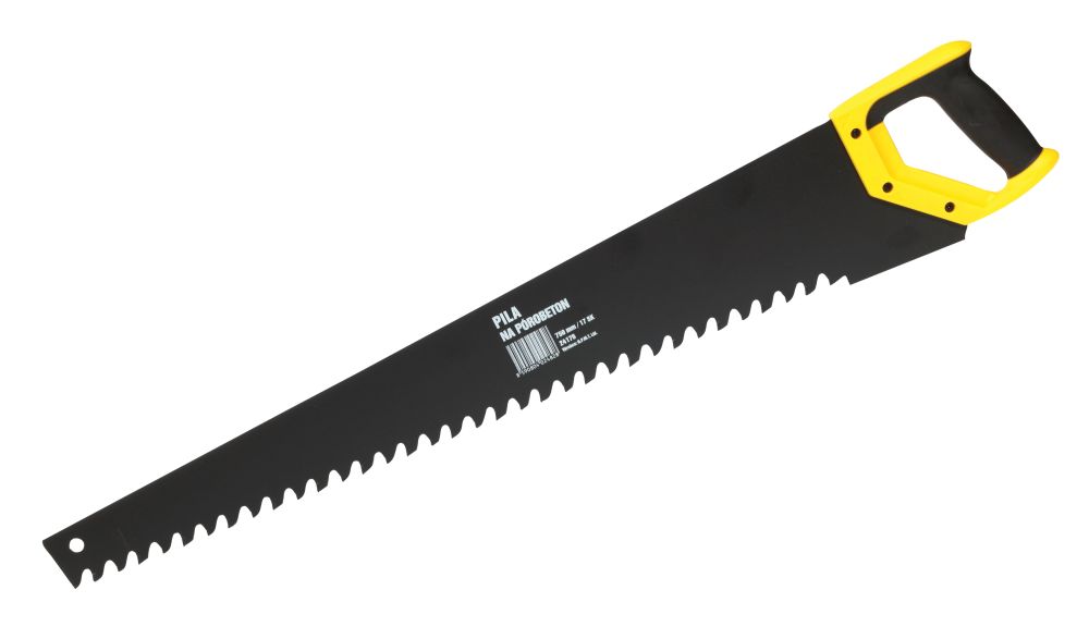 Pila na pórobeton 750mm, 17 SK zubů, plastová rukojeť, FESTA