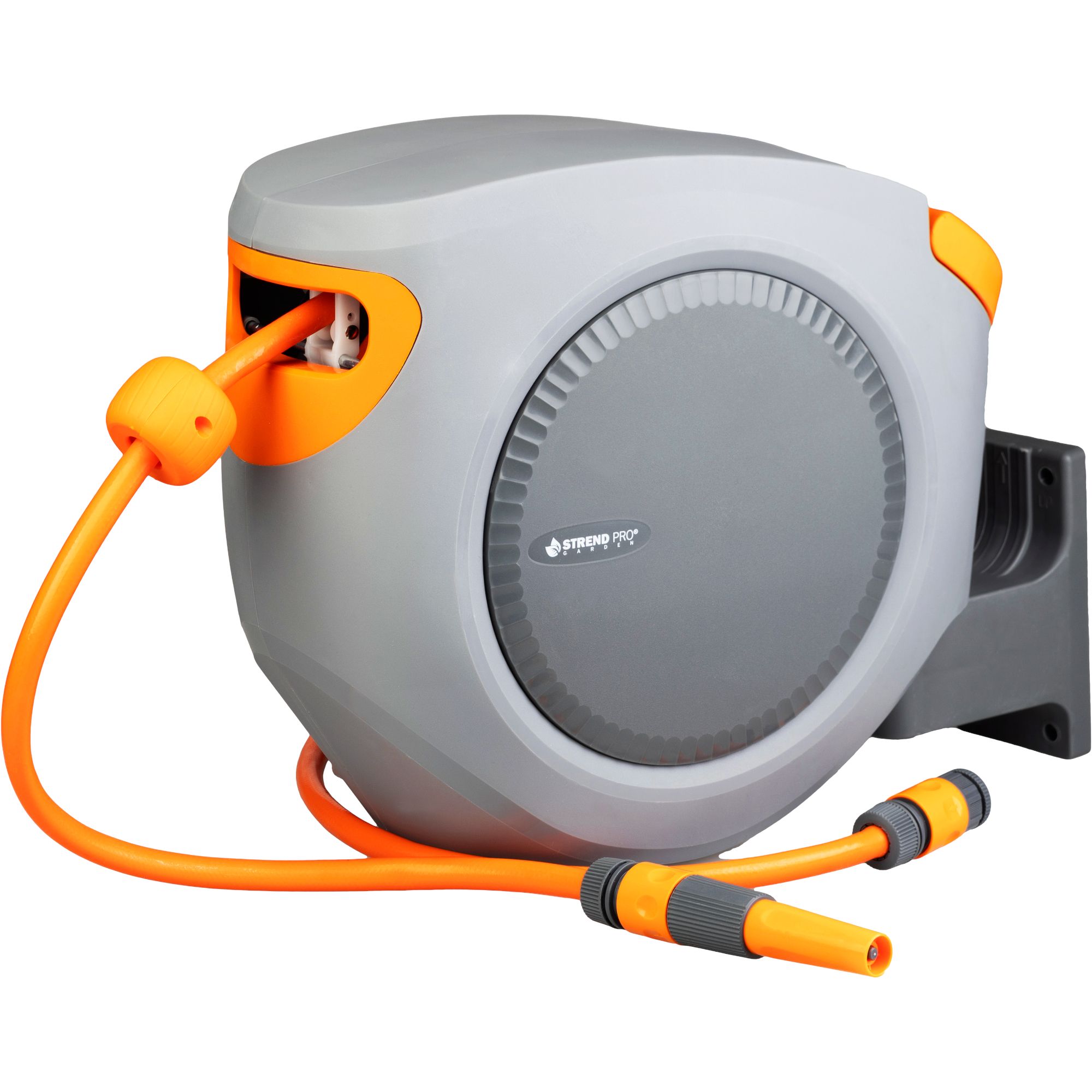 Automatický nástěnný naviják s hadicí 1/2", 20+2m, STREND PRO