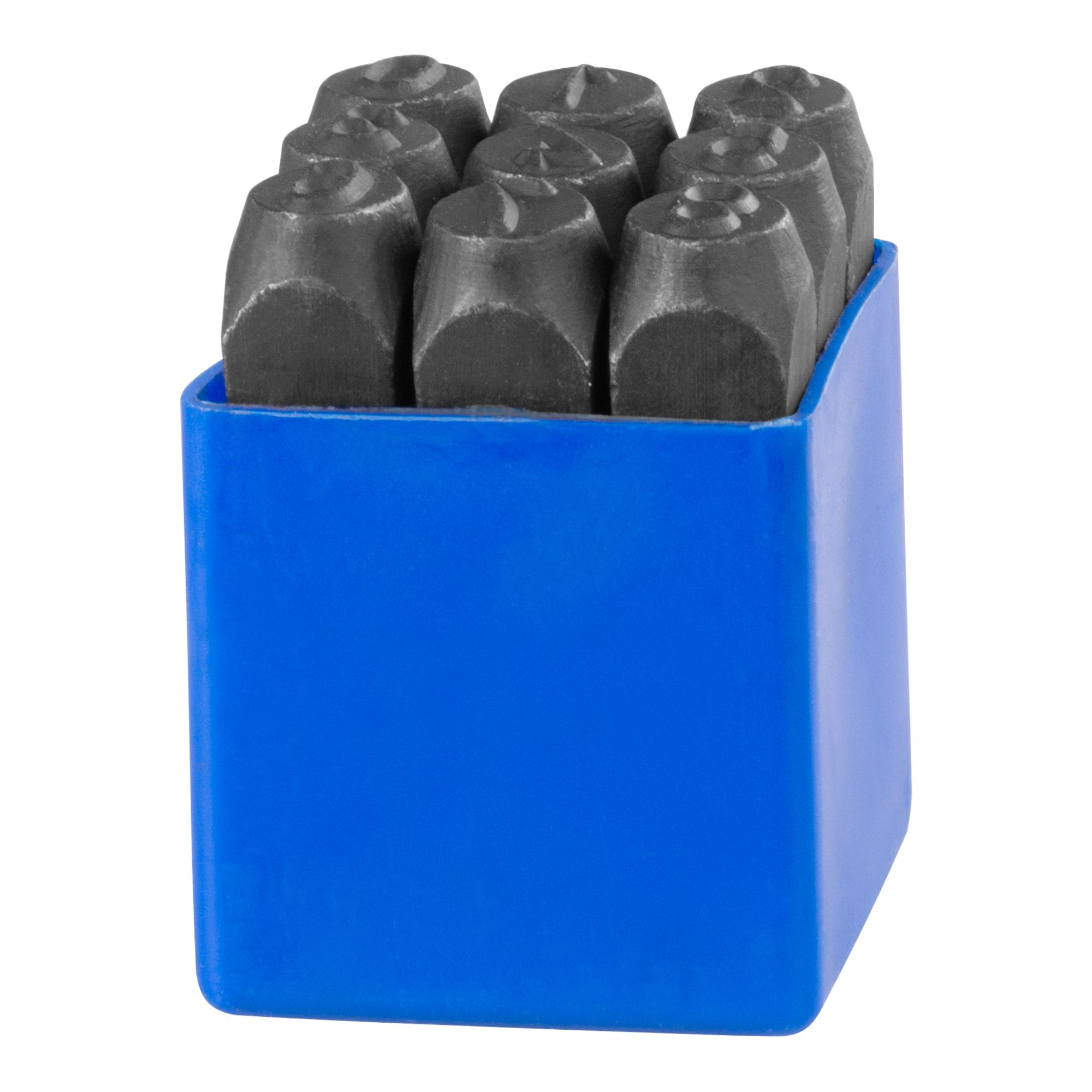 Raznice ocelové 12mm, znaky čísla