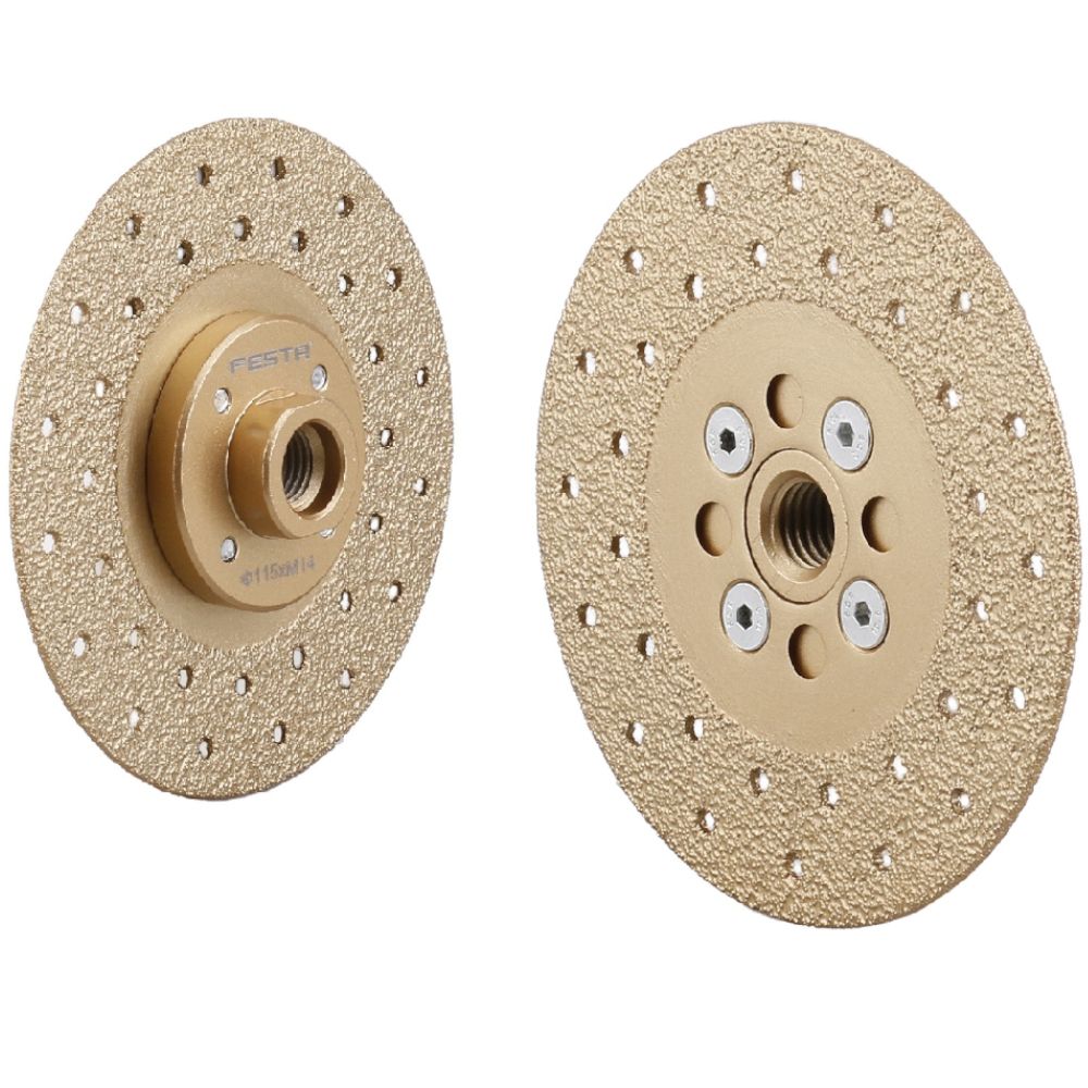 Kotouč diamantový oboustranný, řezný a brusný, 115mm, FESTA