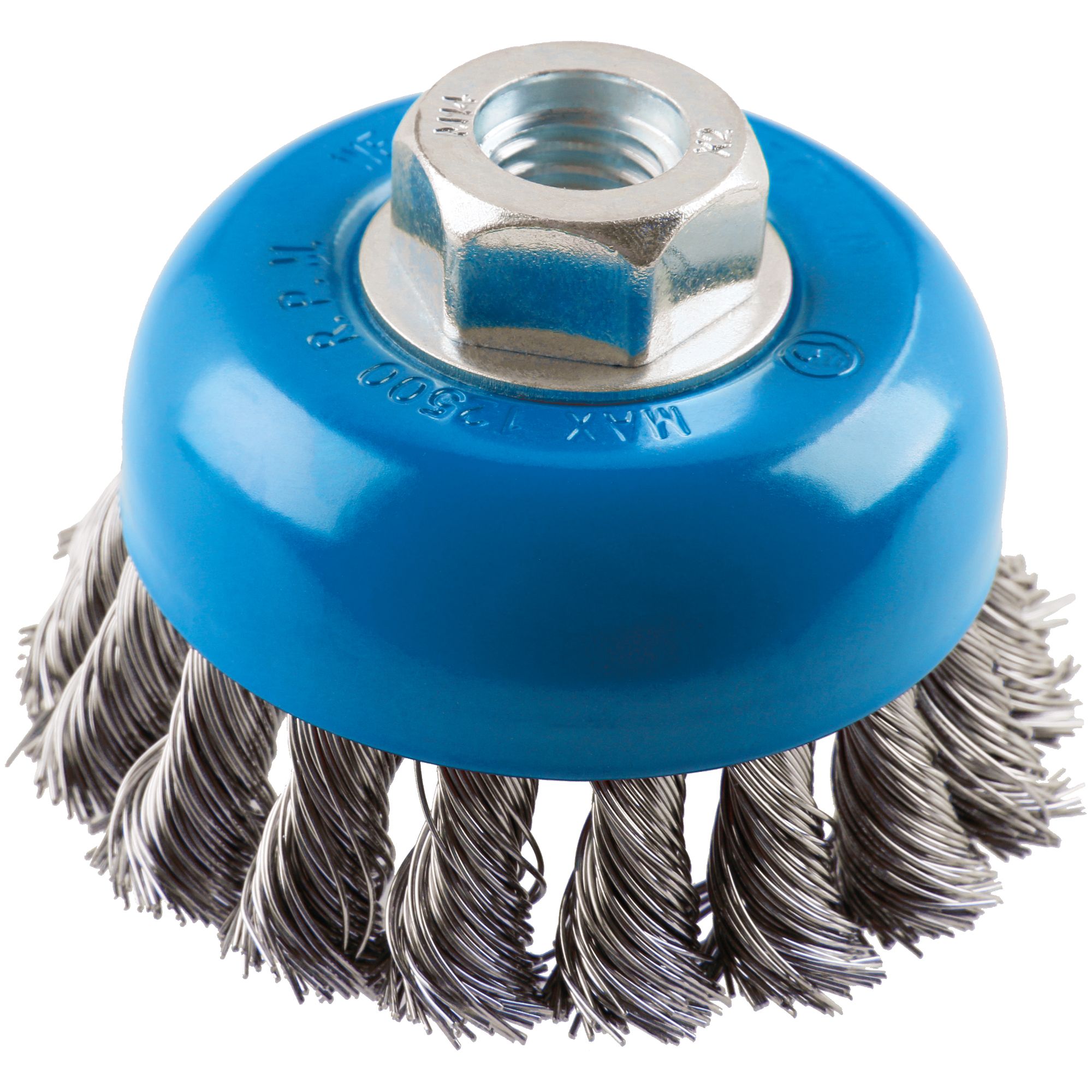 Kartáč rotační hrnkový, 80mm, NEREZ copy, M14, FESTA