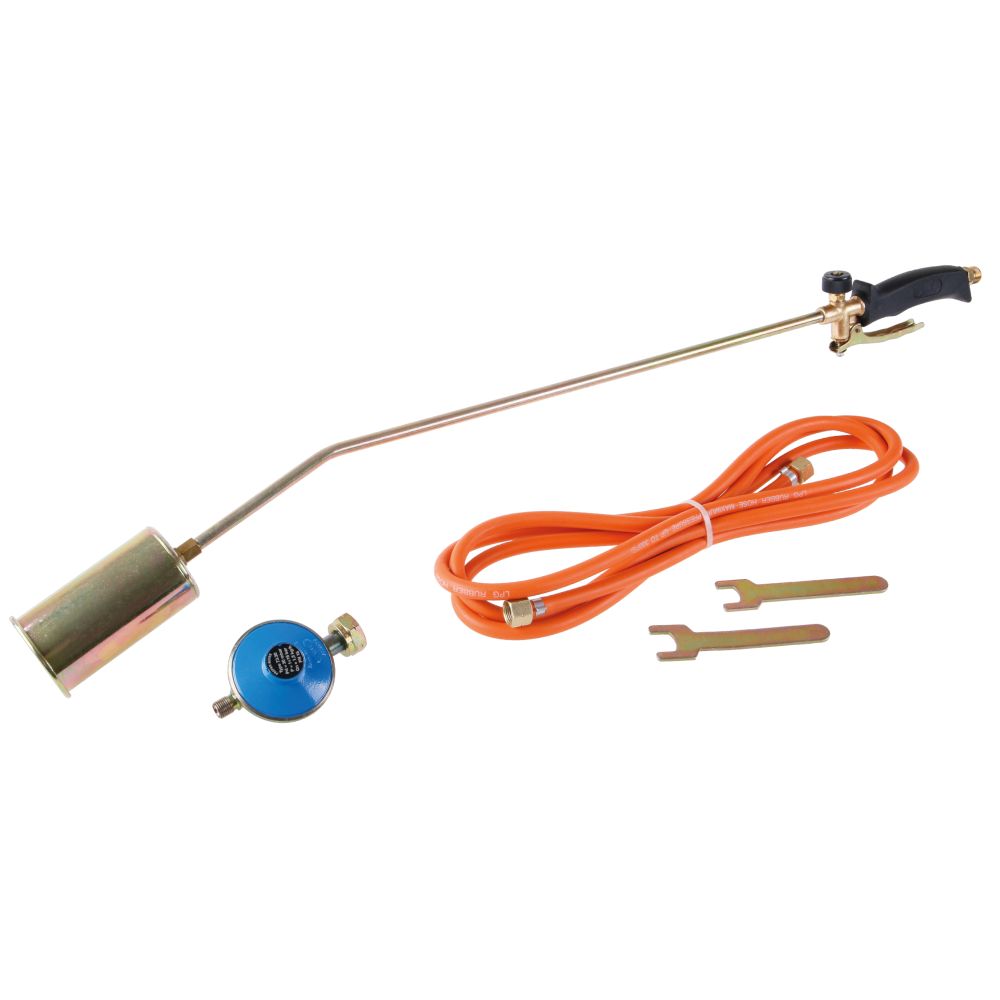 Hořák na PB, 60kW, 55x850mm, hadice 3m a regulátor, FESTA