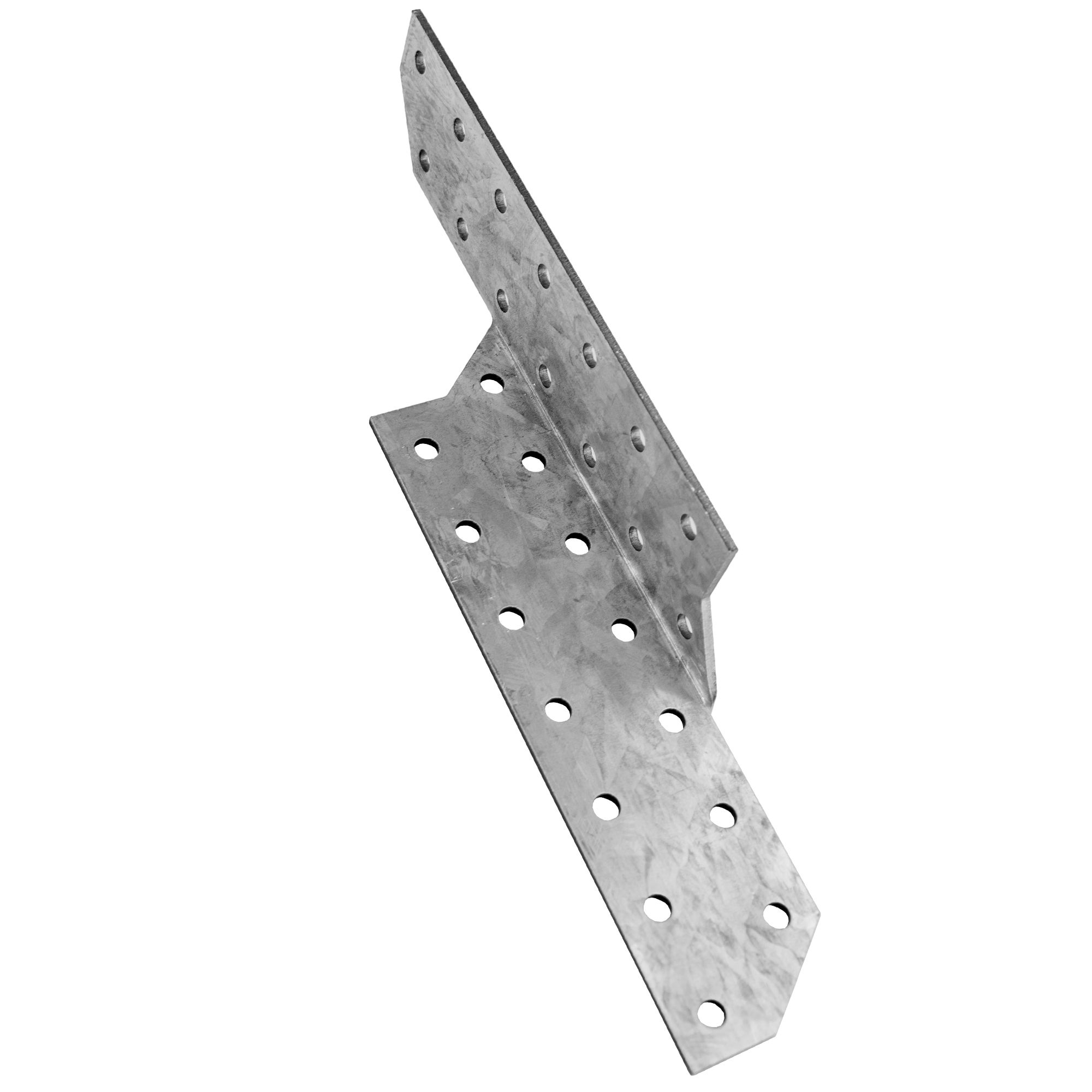 Spojka krokvová, 210x35mm, 2,0mm, levá, ZN