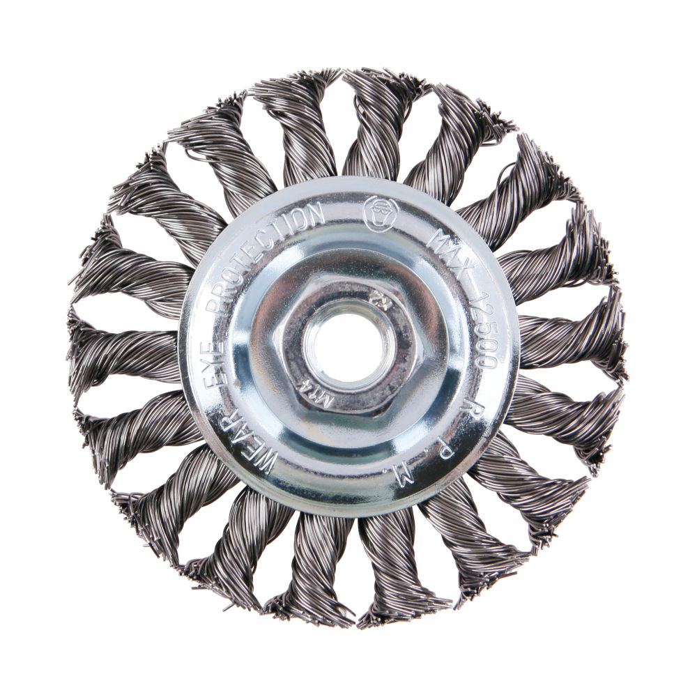 Kartáč rotační okružní, 100mm, copy, M14, FESTA