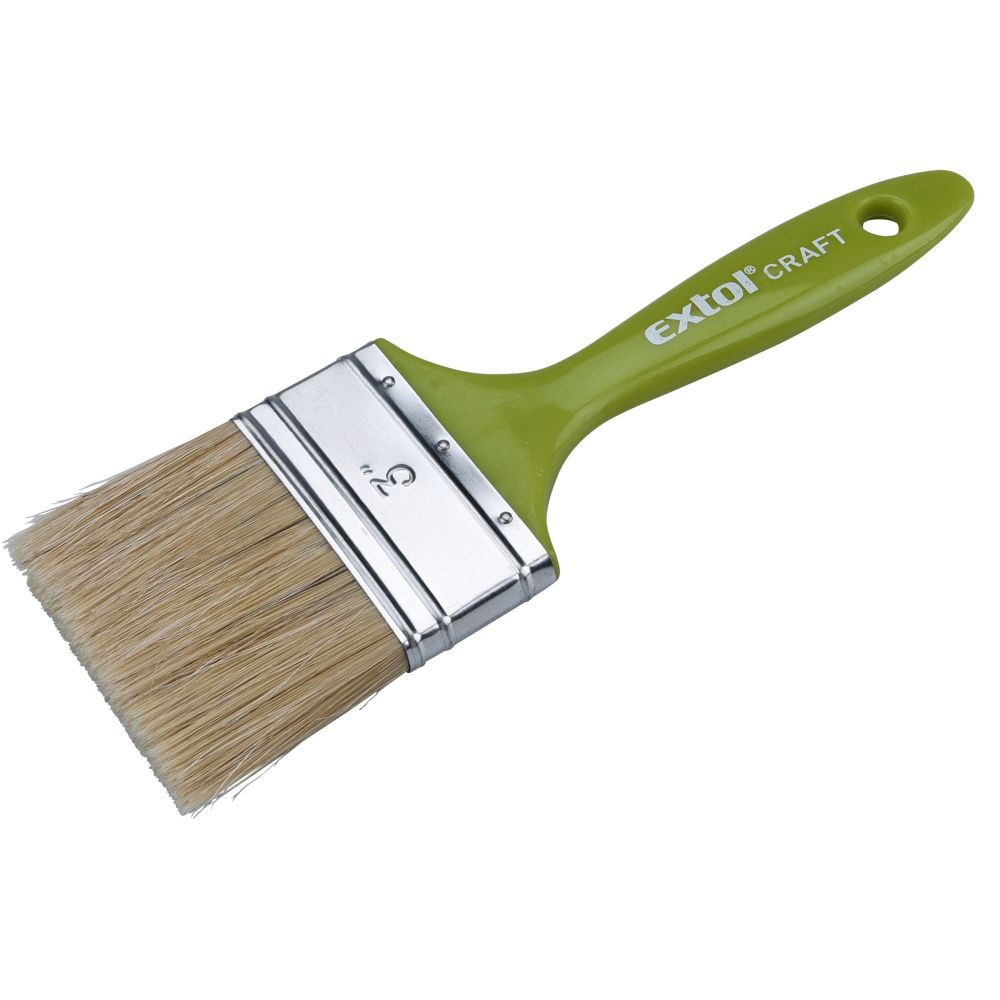Štětec plochý, 3", plastová rukojeť, EXTOL CRAFT