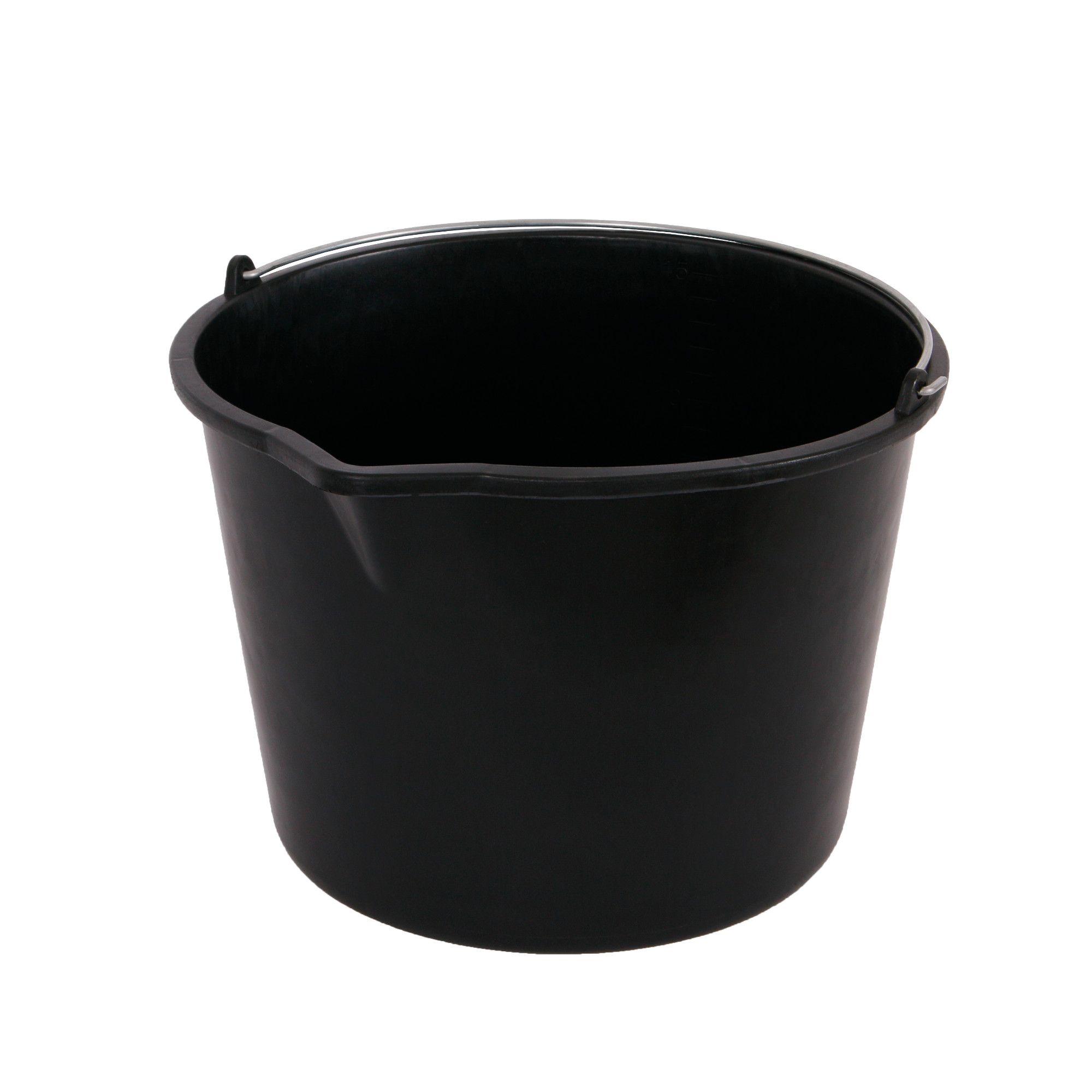 Zednické vědro 15l s výlevkou, plastové