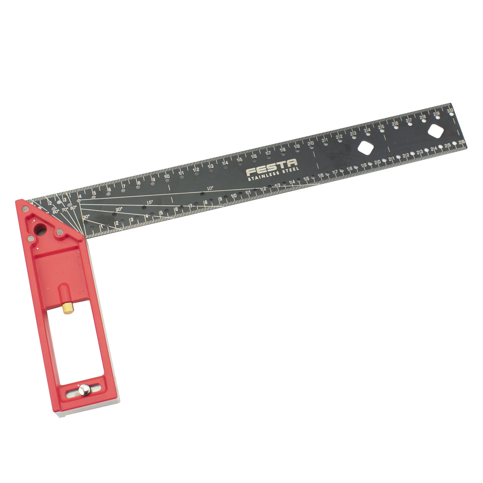 Úhelník příložný, ALU + INOX, 300mm, FESTA