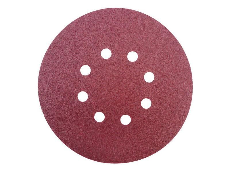 Výsek brusný, 150mm, P 40, suchý zip, 8 otvorů, EXTOL PREMIUM