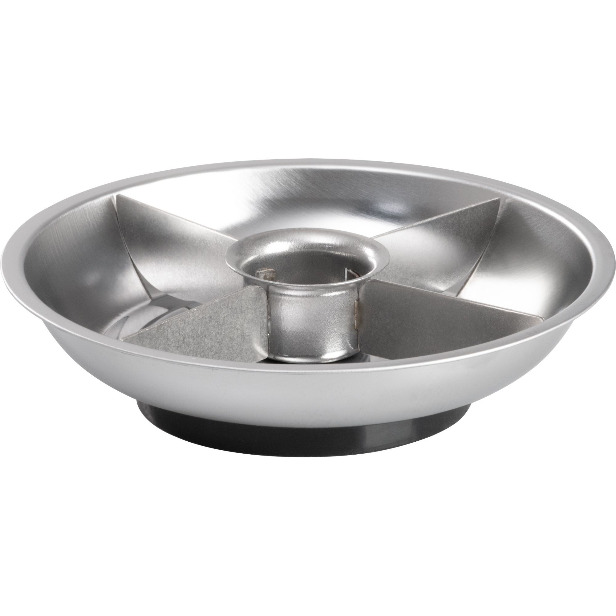 Magnetická miska na šroubky s přihrádkami, 148x25mm, nerez, STREND PRO