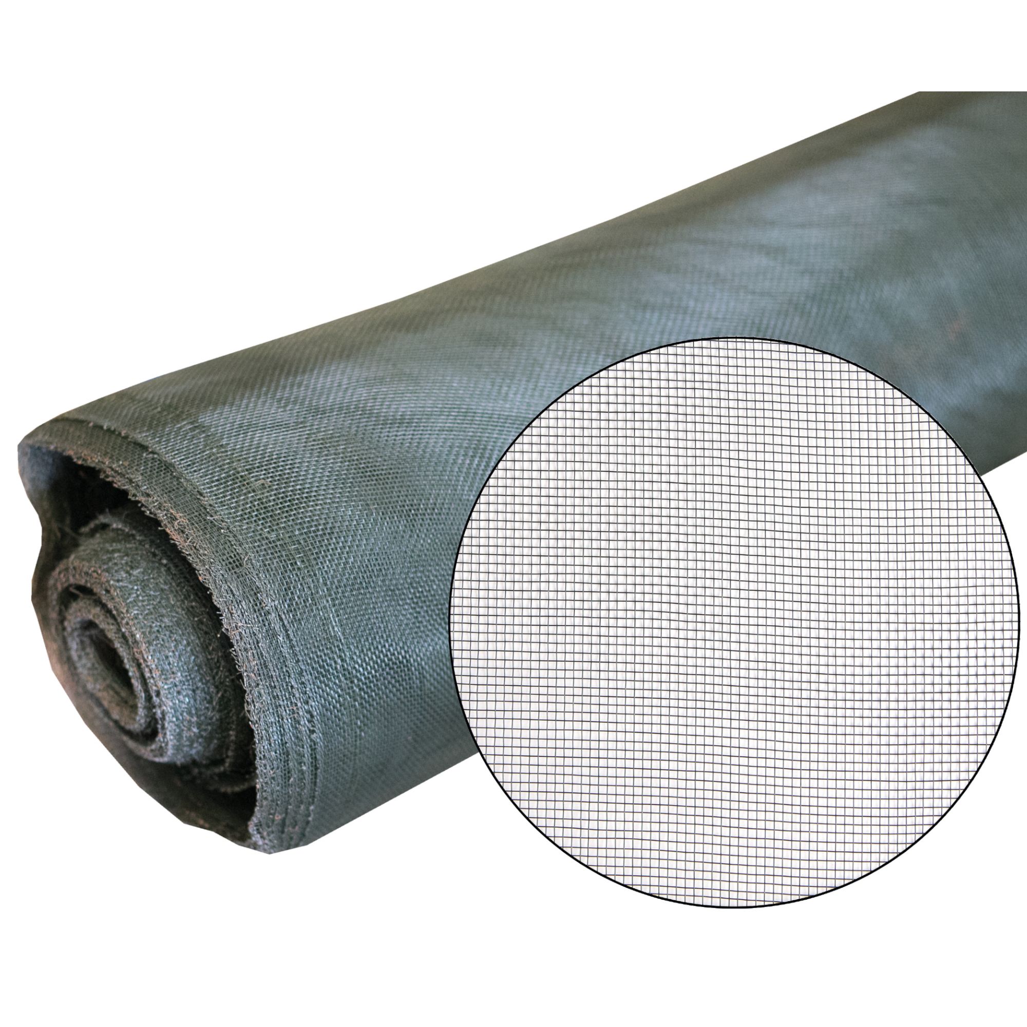 Síť proti hmyzu v roli, ocel + lak, 100cm, 30m, zelená