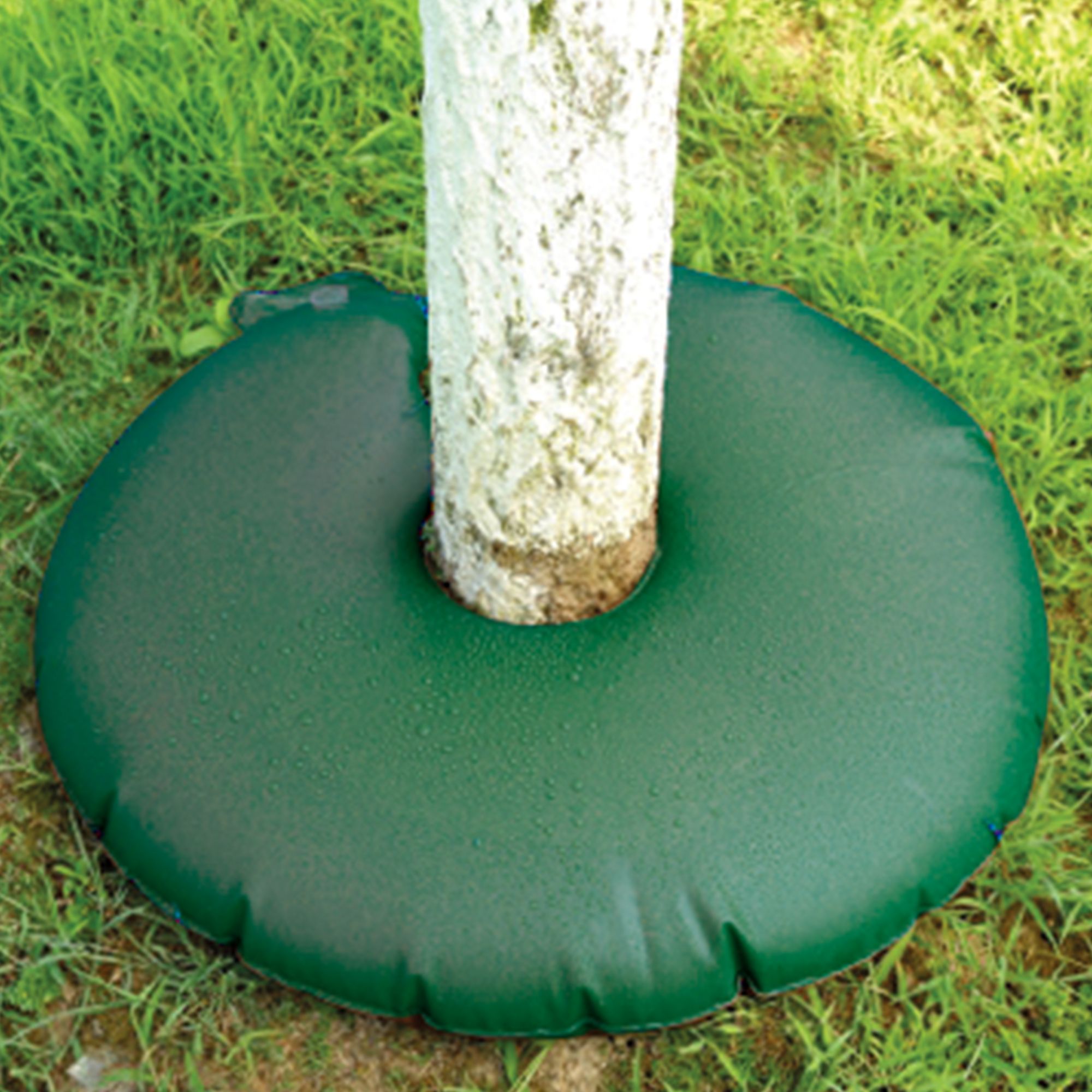 Zavlažovací vak na strom, plochý, 75L, 500g/m2, zelený, STREND PRO