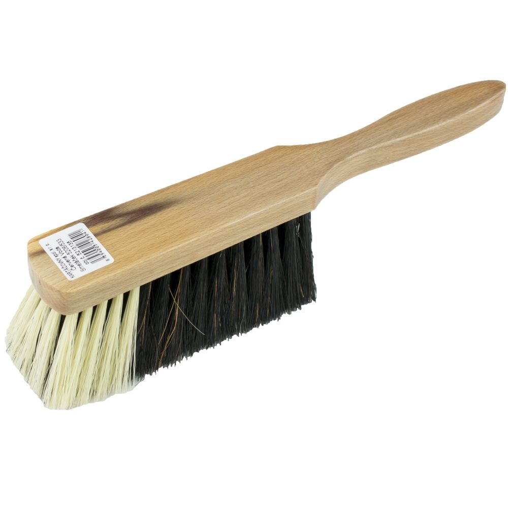 Smetáček dřevěný, lakovaný, 29cm, vlákno směs 90/10, 5206/533