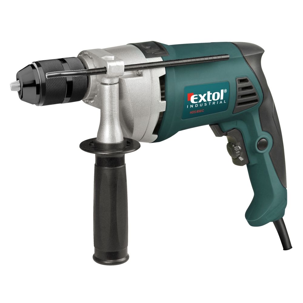 Vrtačka s příklepem, 850W, 1,5-13mm rychloupínací, HDS 850 C, EXTOL INDUSTRIAL